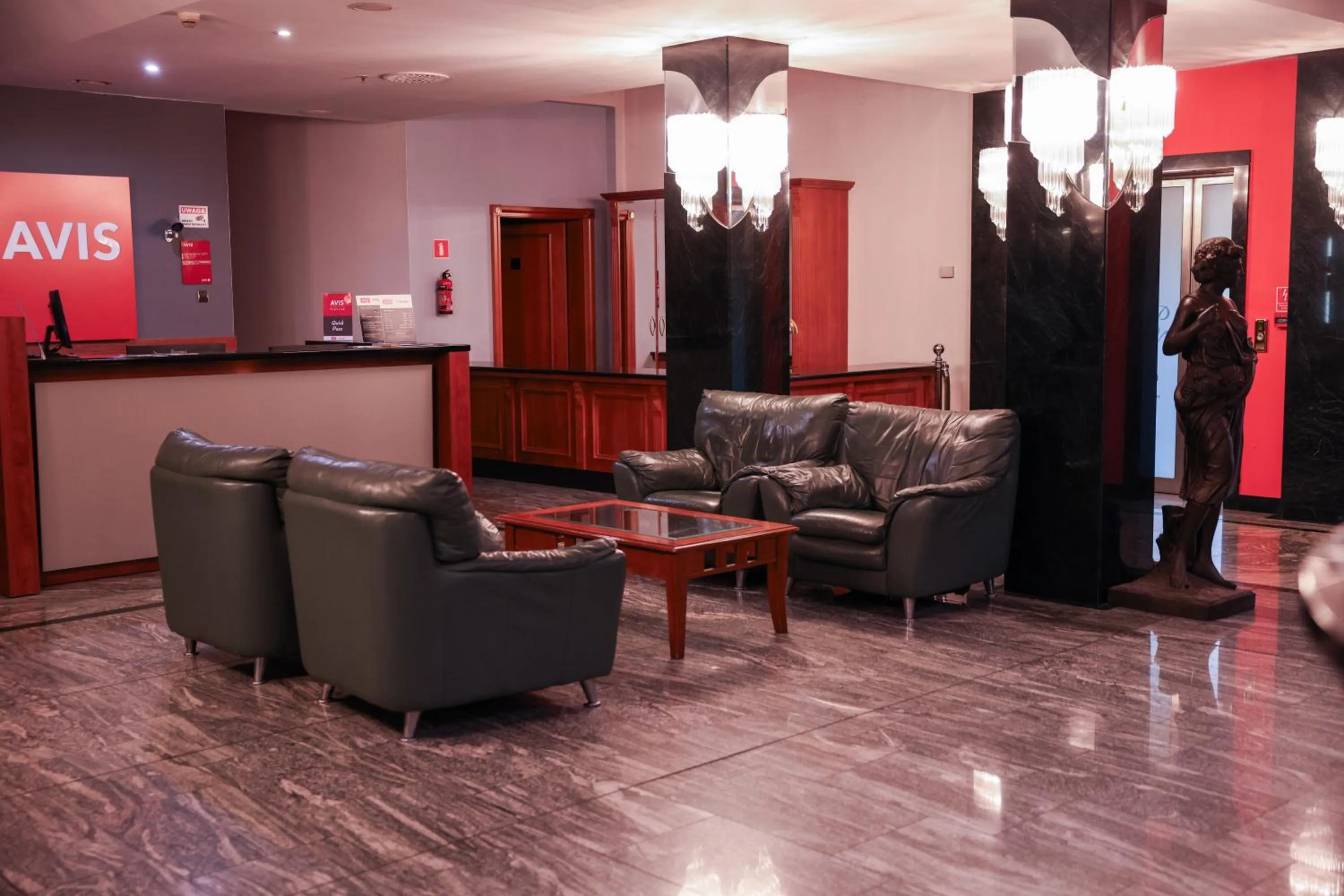 Lobby or reception in Park Hotel Diament Bielsko-Biała