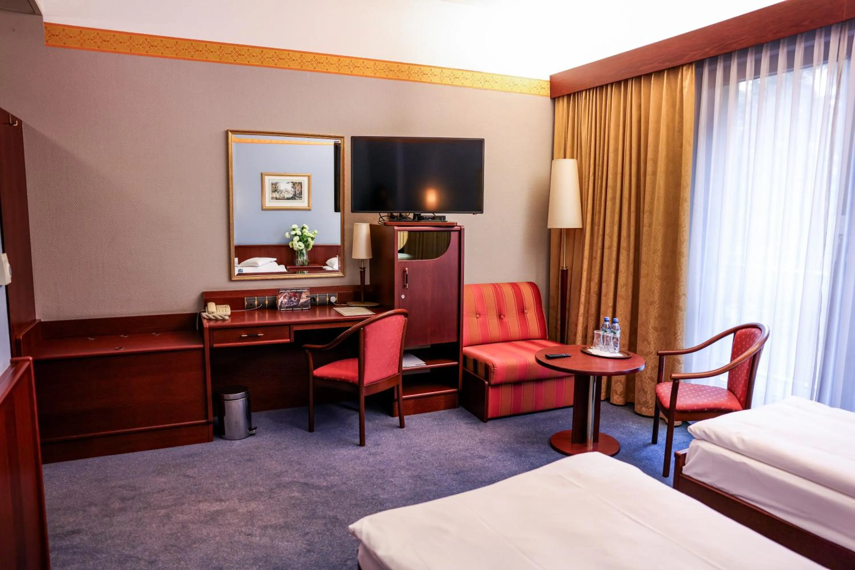 Bed in Park Hotel Diament Bielsko-Biała