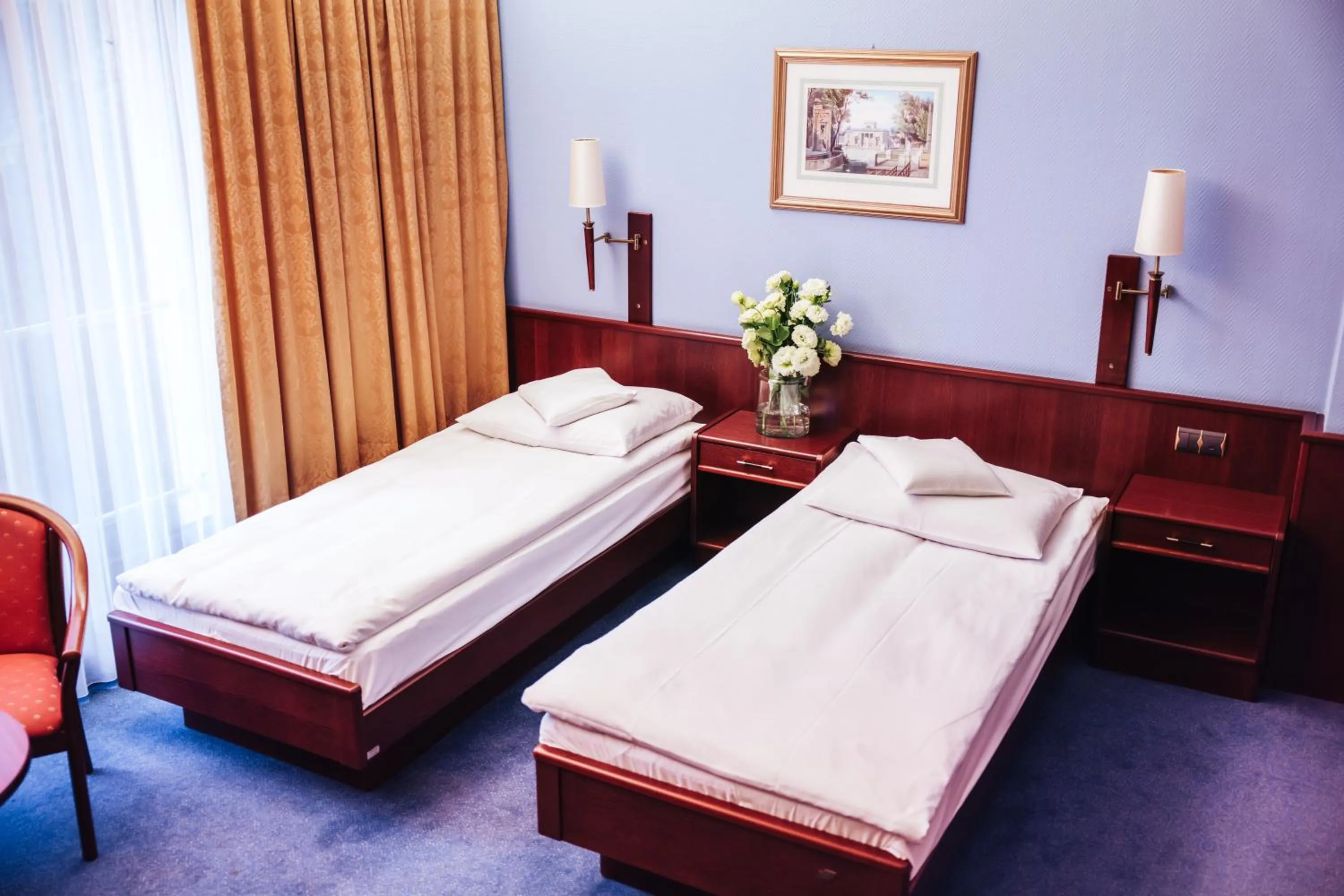 Bed in Park Hotel Diament Bielsko-Biała