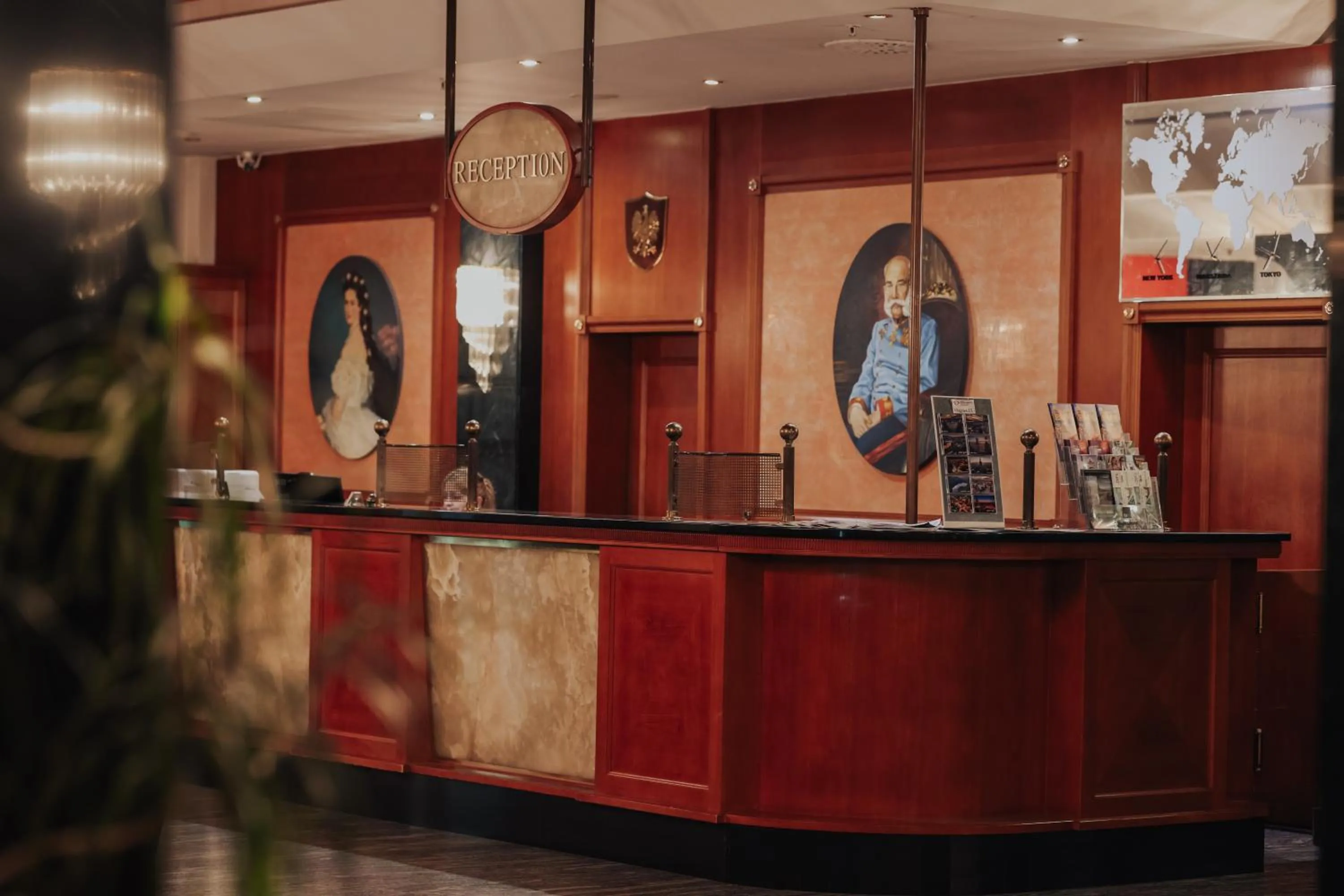 Lobby or reception in Park Hotel Diament Bielsko-Biała