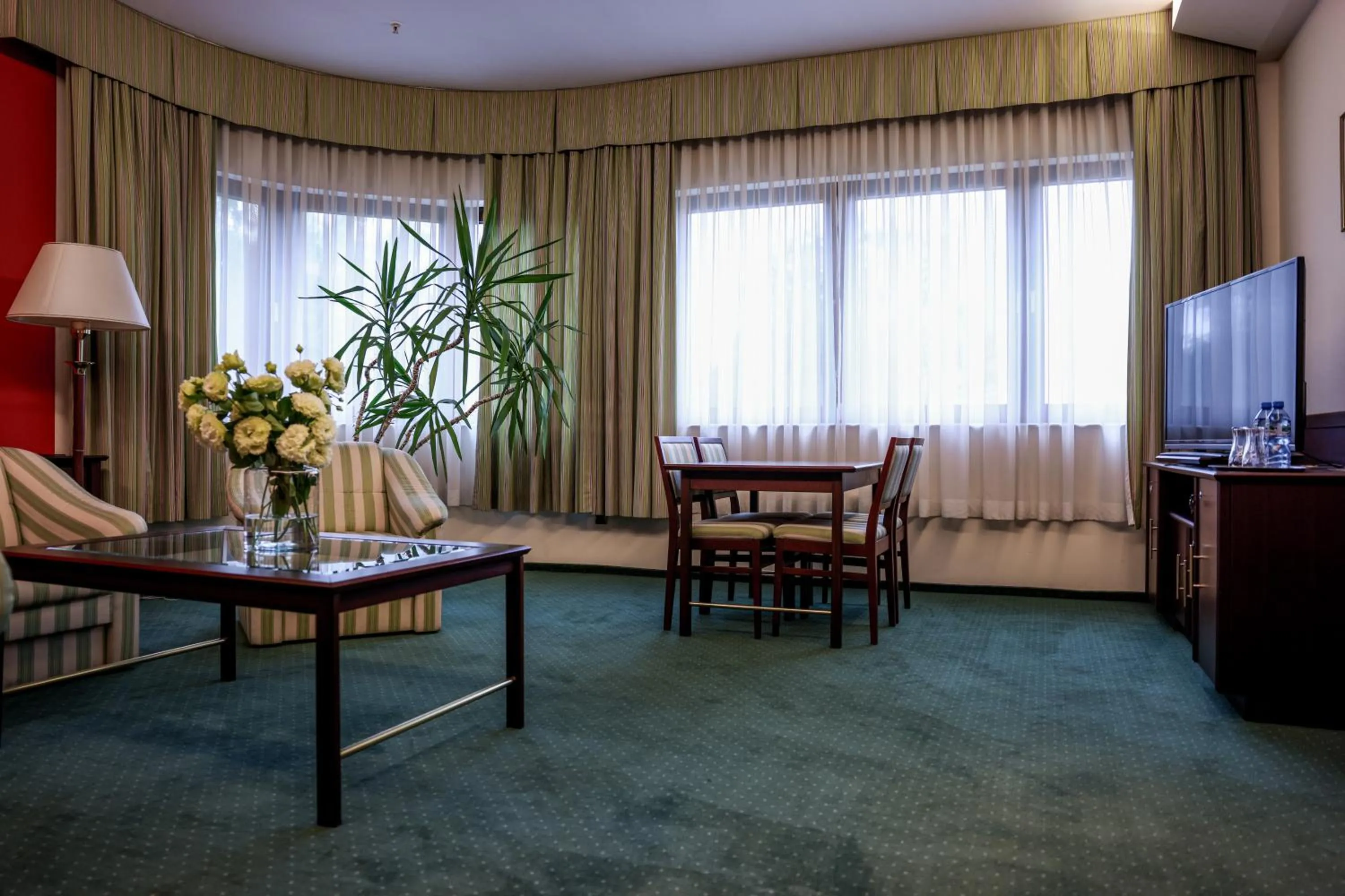 Communal lounge/ TV room in Park Hotel Diament Bielsko-Biała