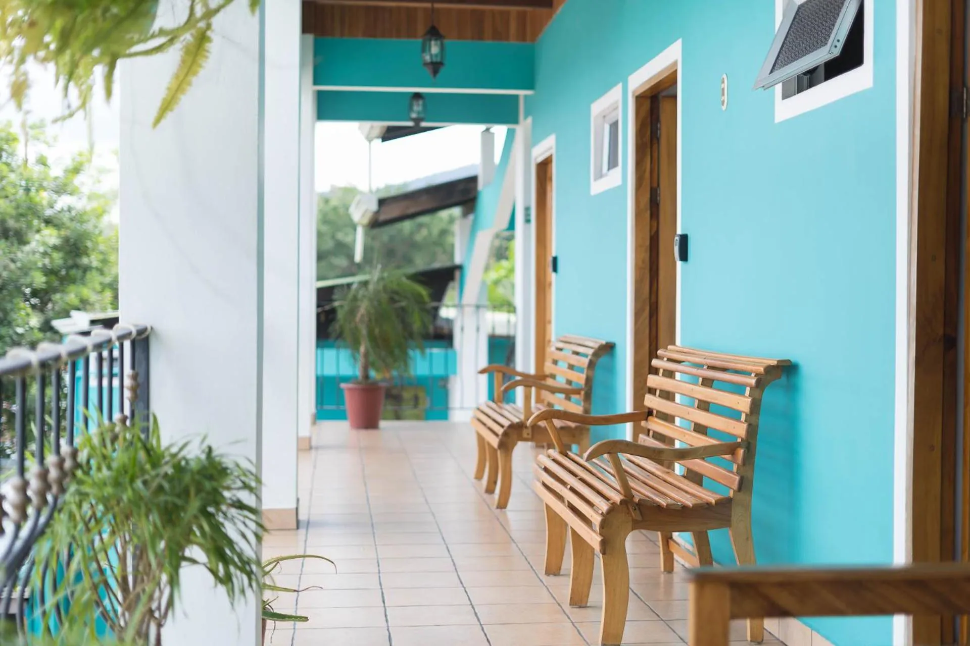 Balcony/Terrace in The Blue Suites & Spa