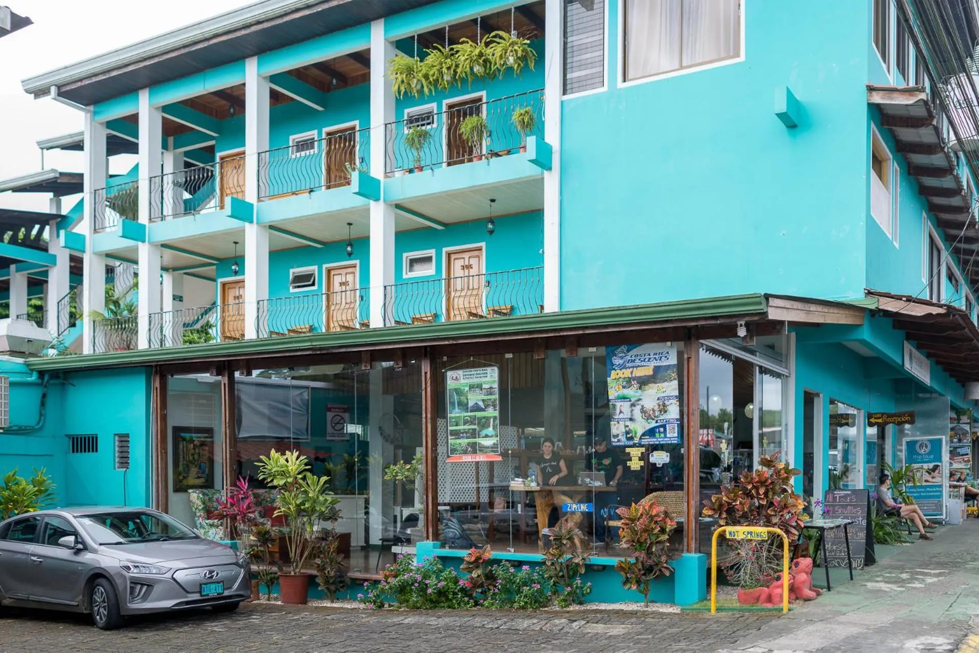 Property building in The Blue Suites & Spa