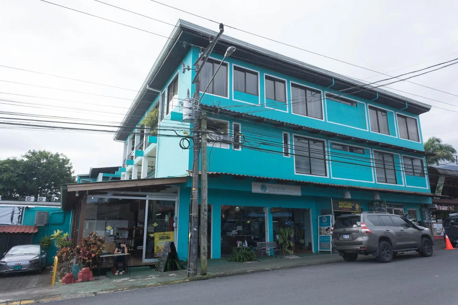 Property building in The Blue Suites & Spa