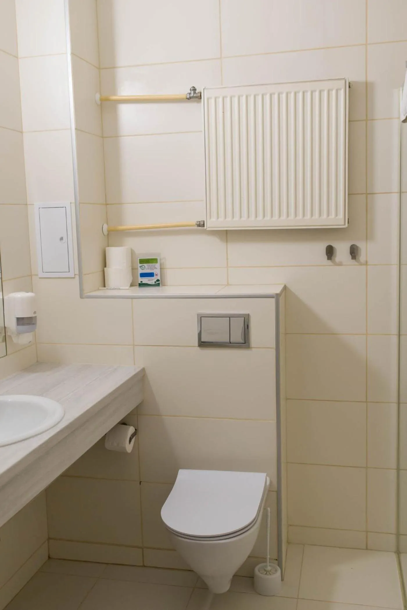 Toilet in Hotel Mazury