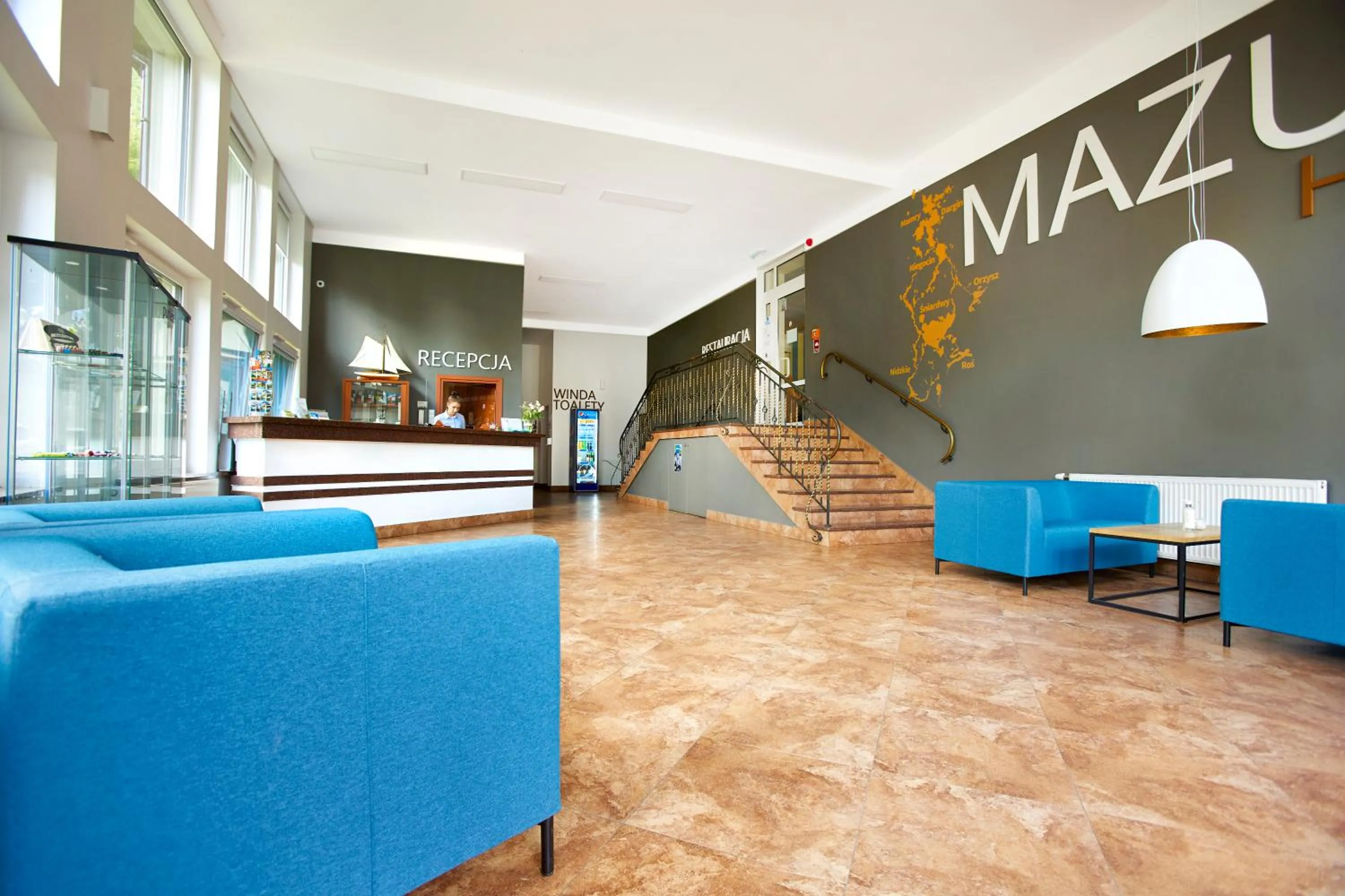 Living room in Hotel Mazury