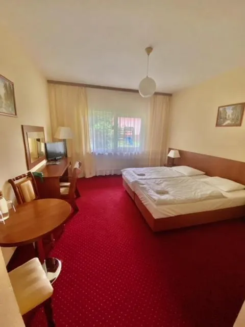 Bed in Hotel Mazury