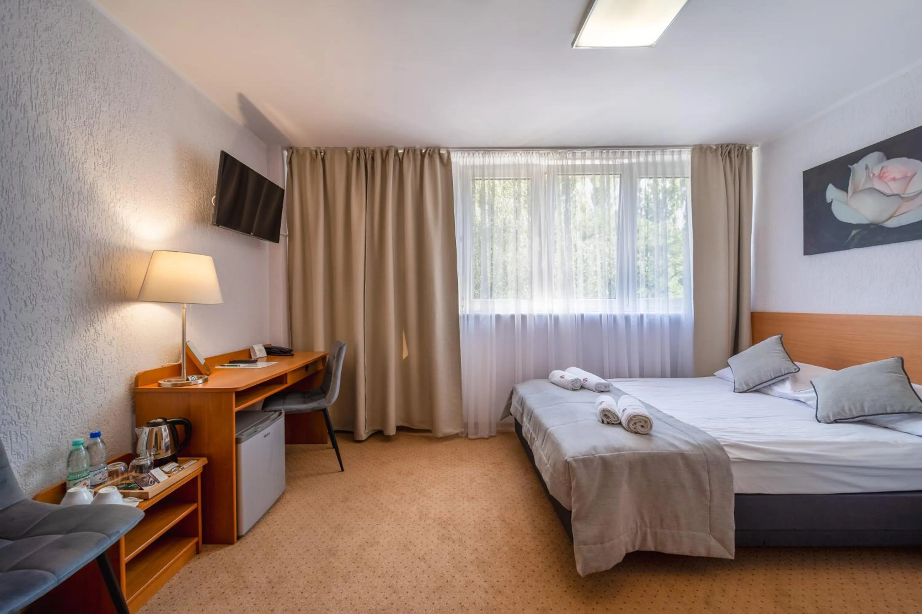 Bed in Hotel Gromada Poznań