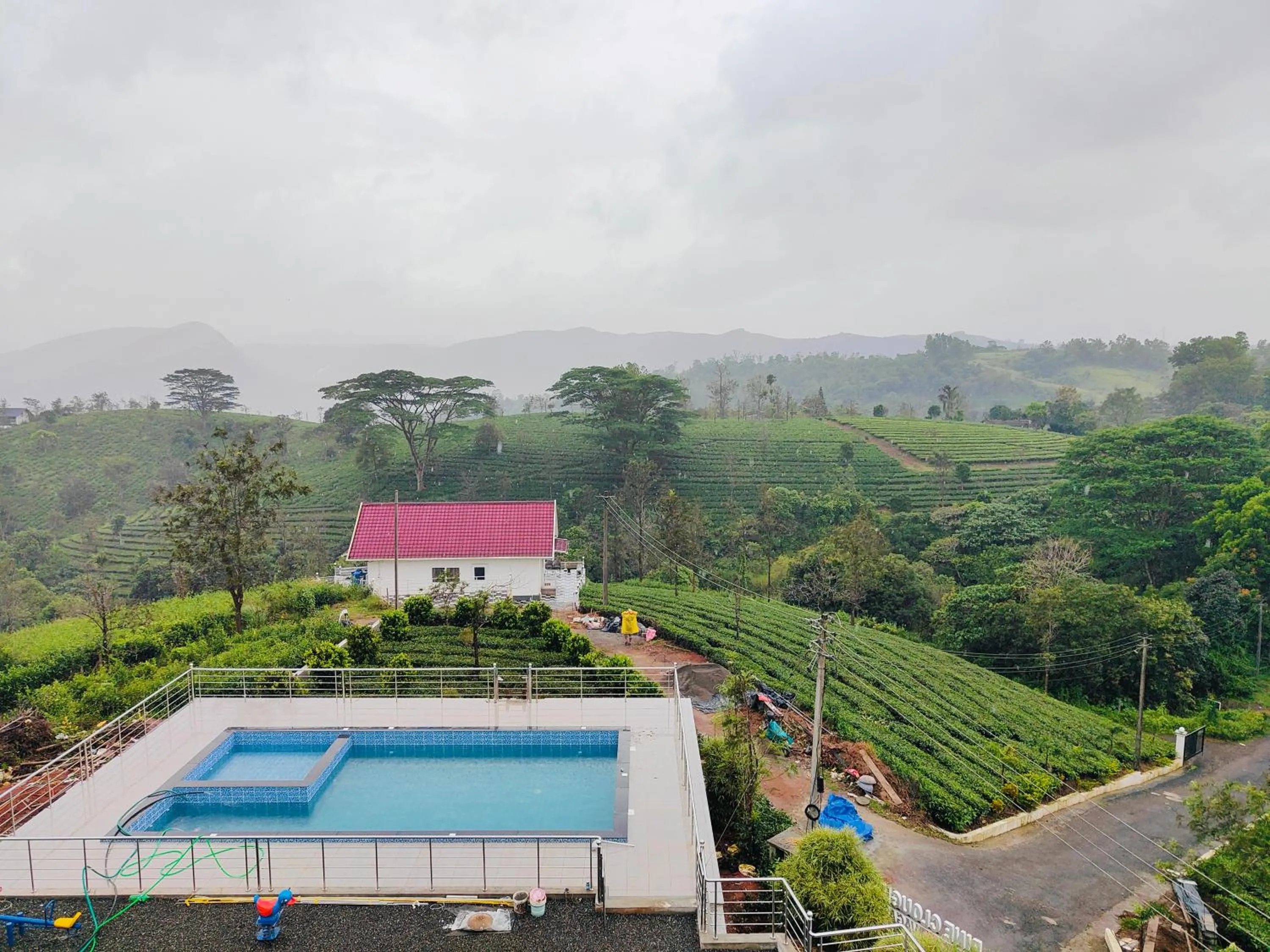 Swimming pool in Pine Clough Resort Vagamon