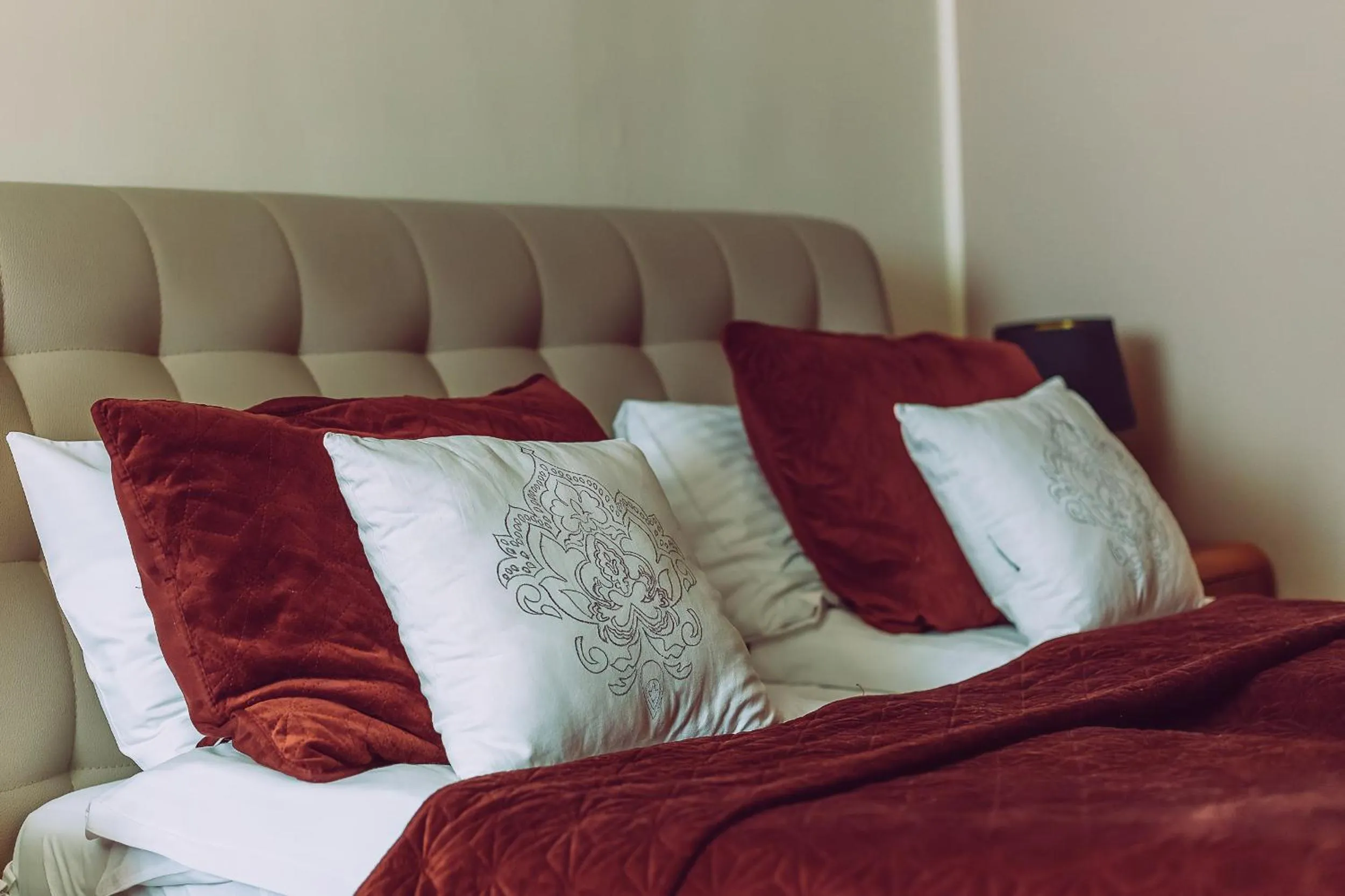 Bed in Zajazd Srebrna Gora