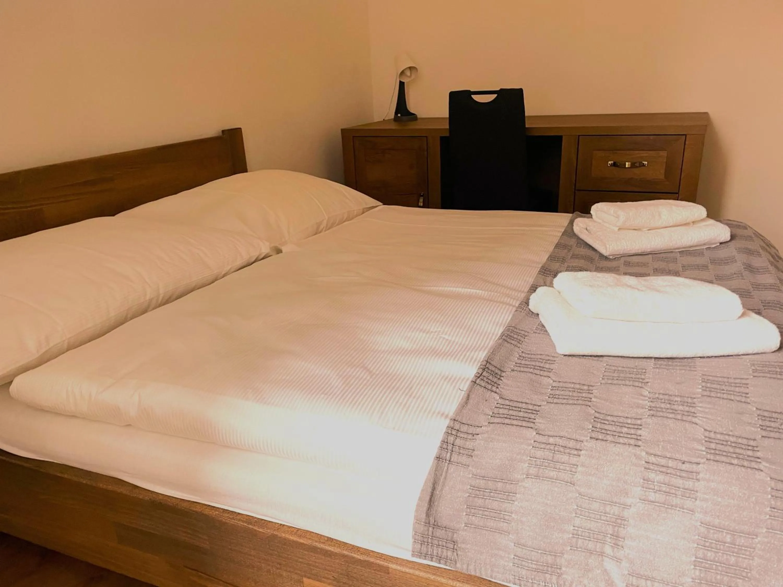 Bedroom, Bed in Kora Apartments