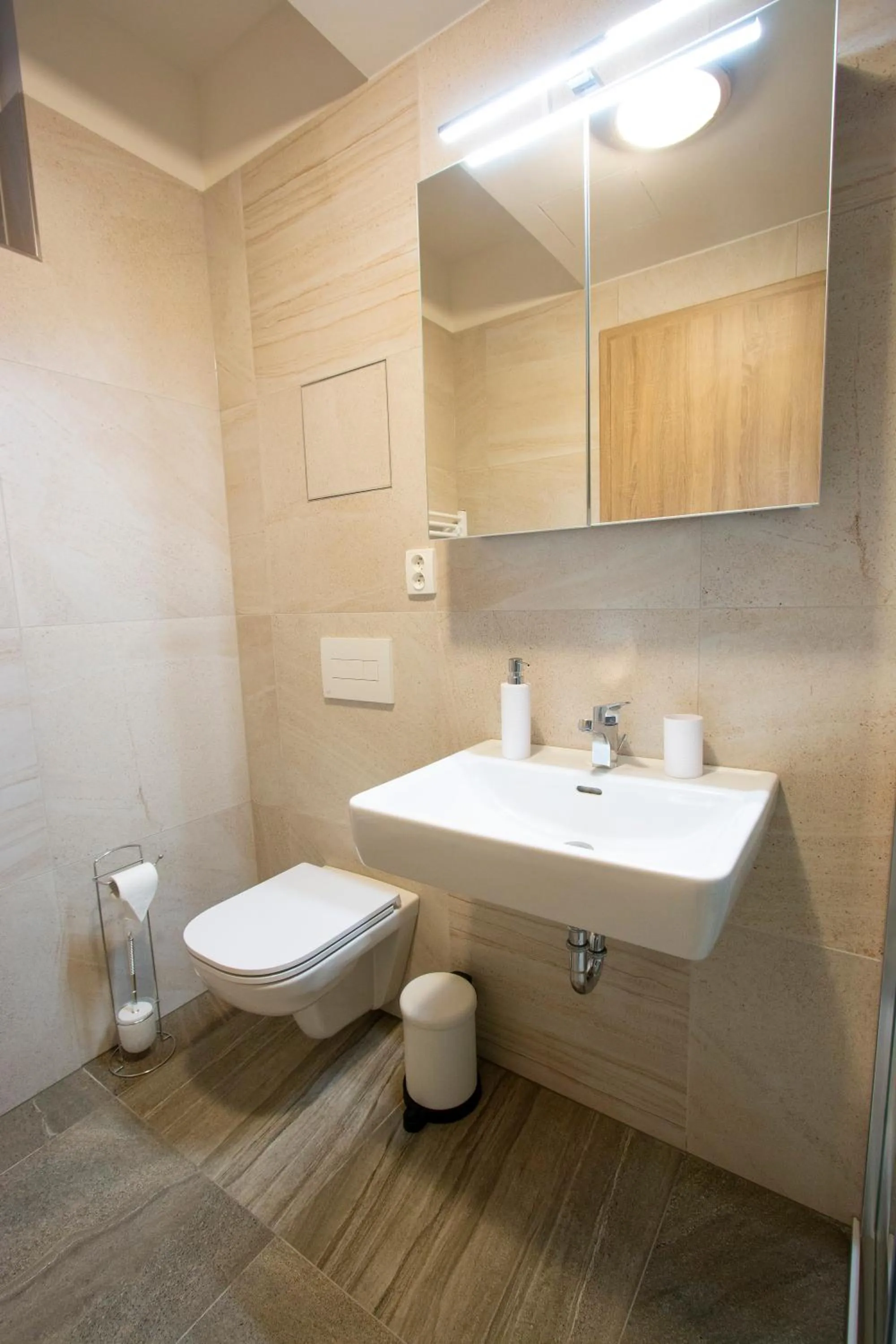 Toilet in Kora Apartments