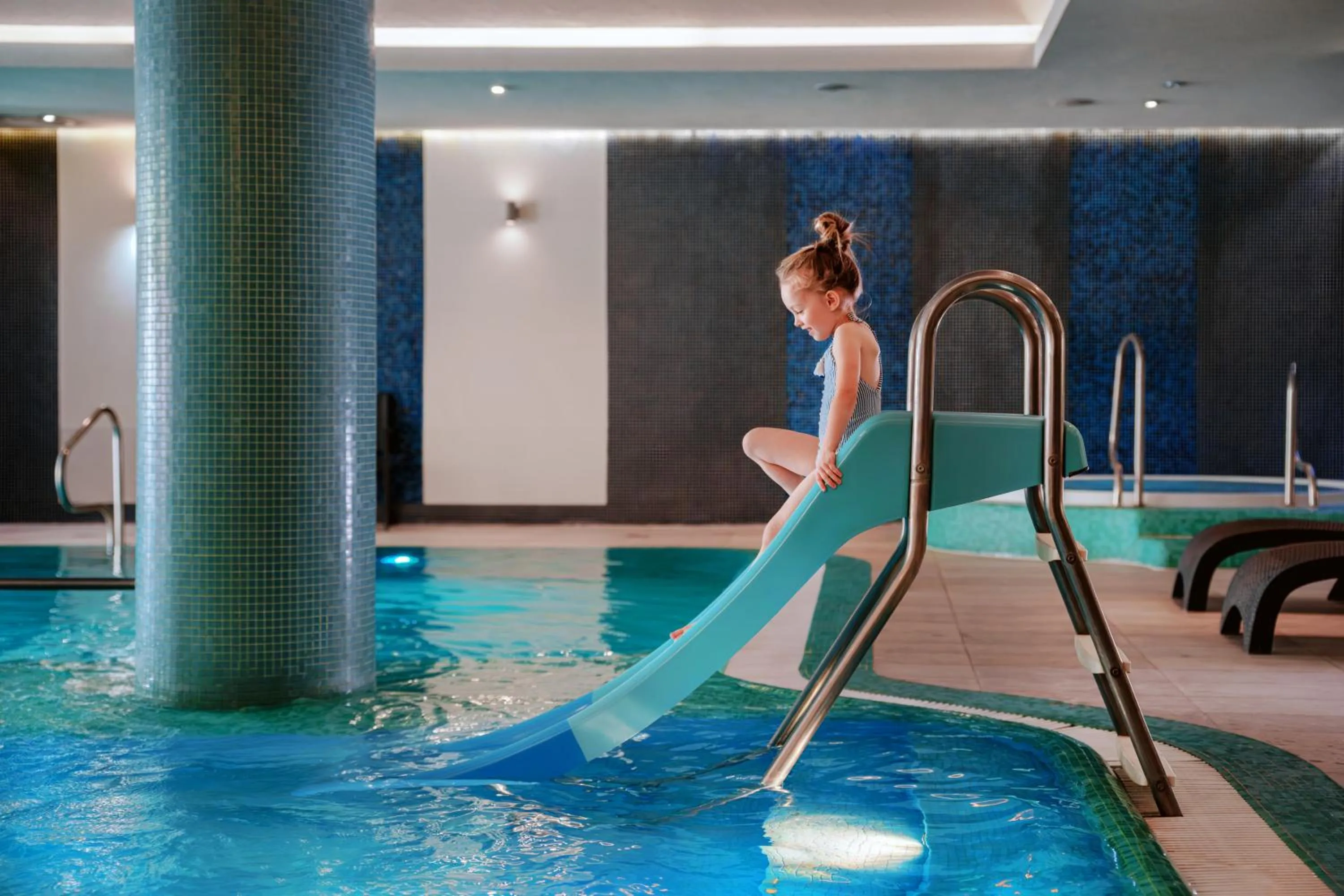 Swimming pool in Hotel Młyn Aqua Spa