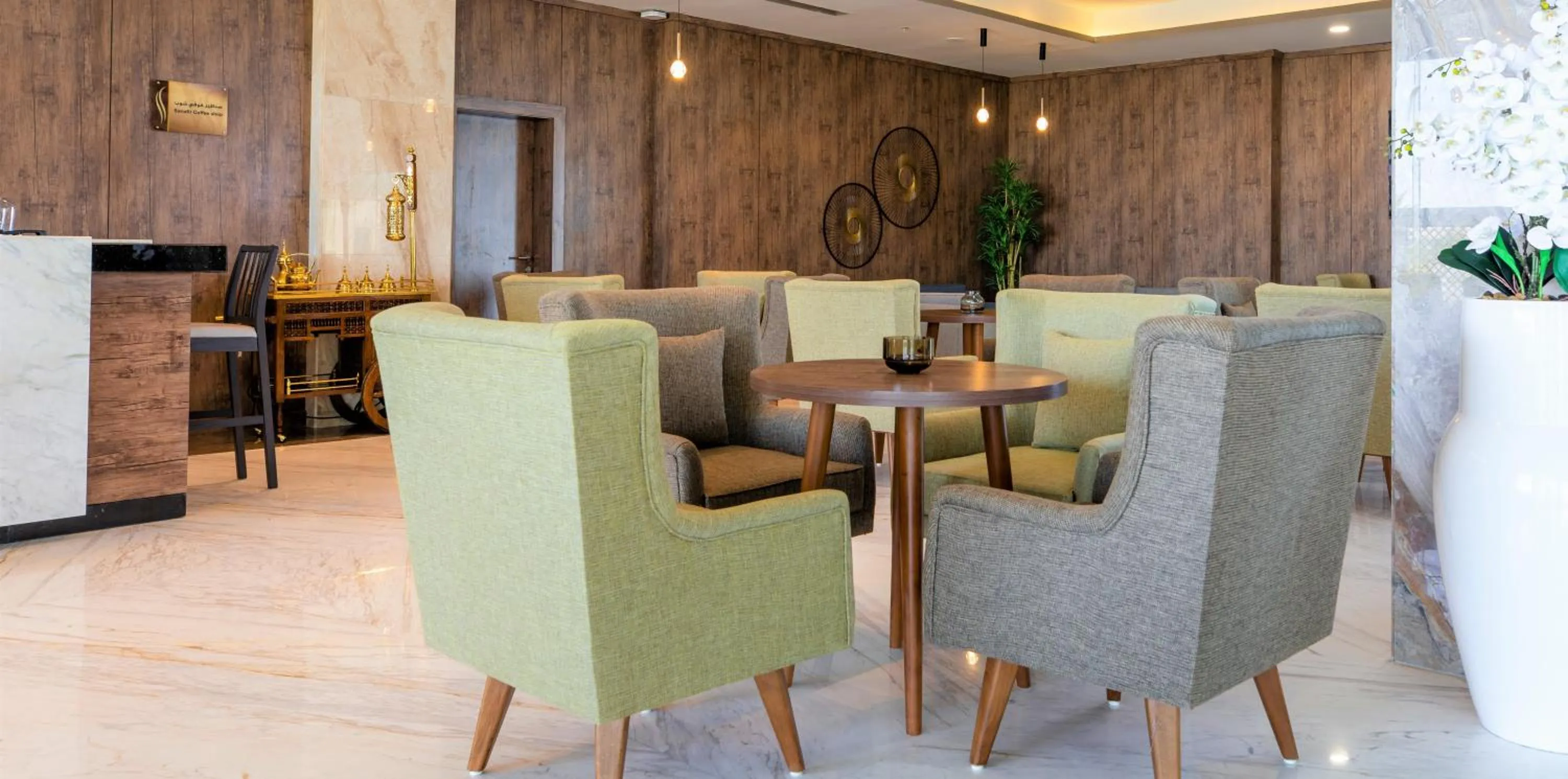 Lobby or reception in Waves Hotel