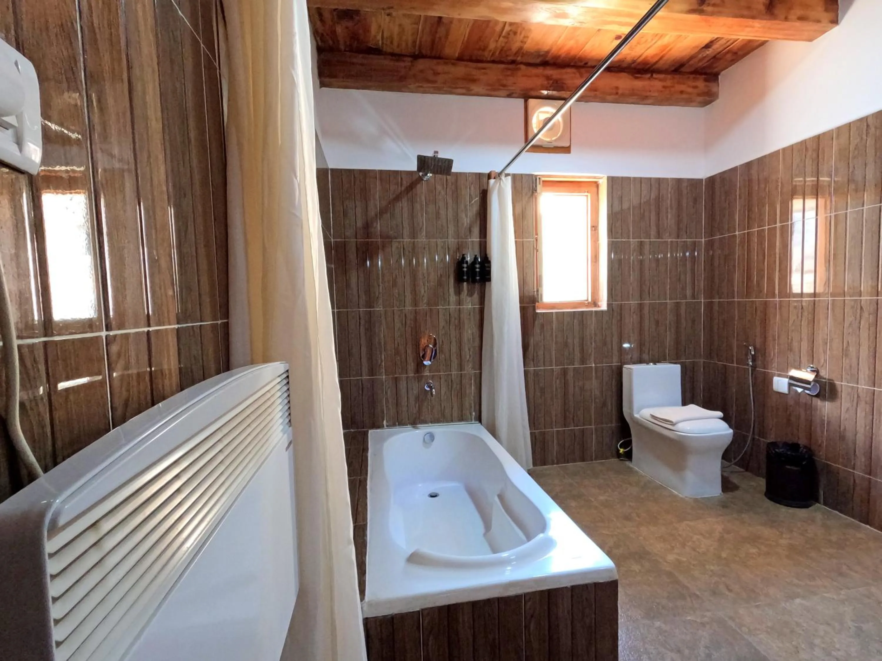 Shower in Rema Resort