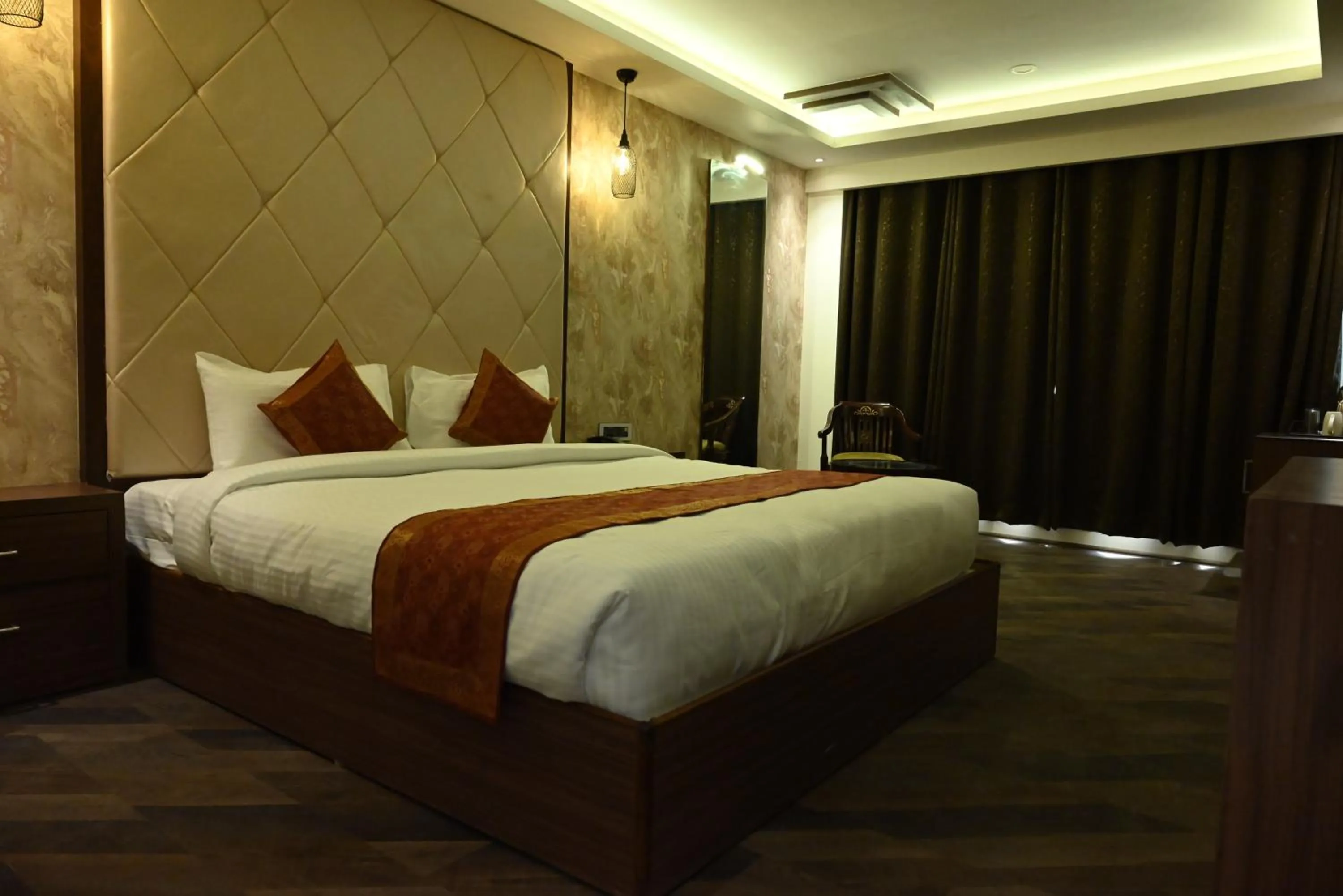 Photo of the whole room, Bed in THE TRIUMPH Hotel