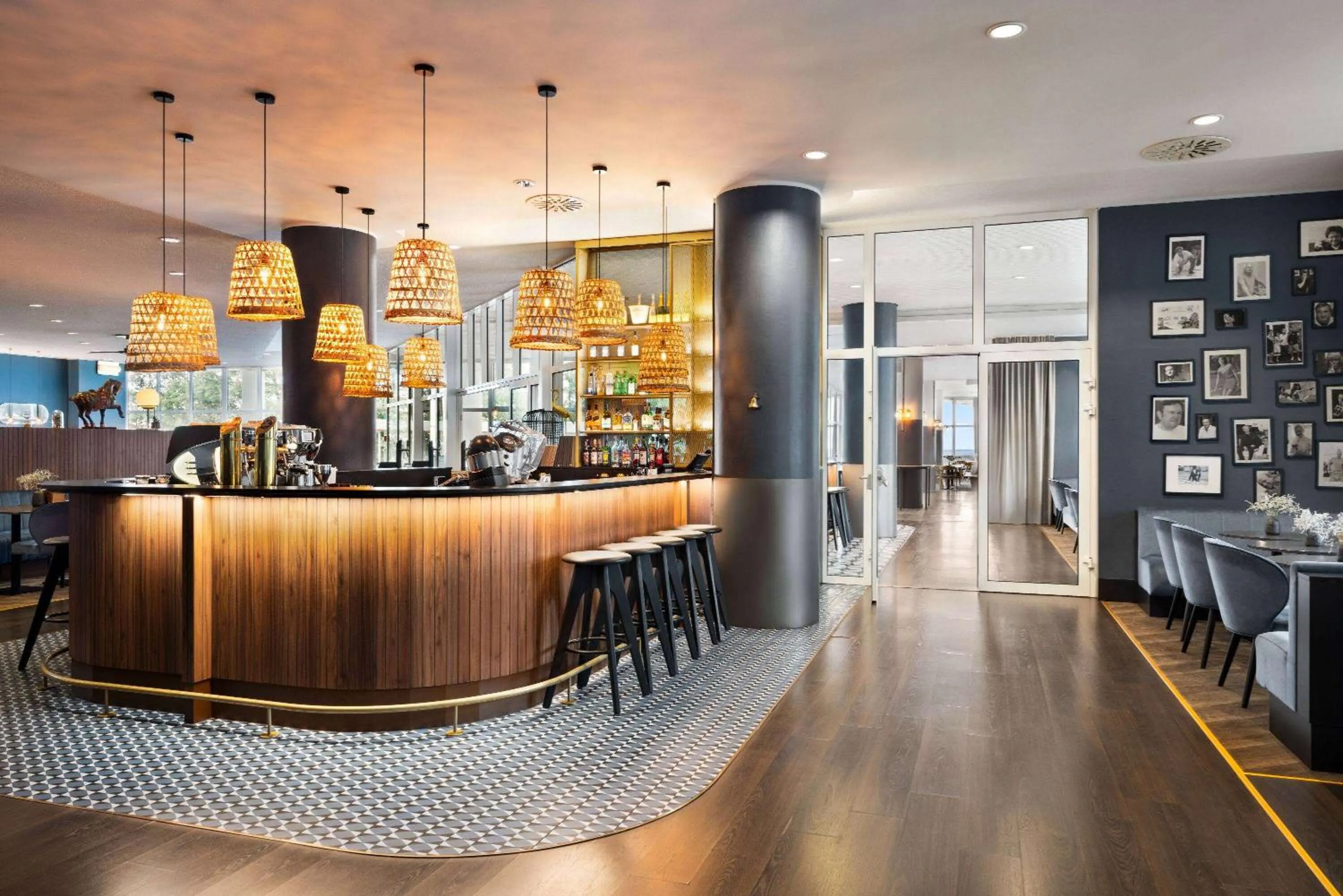 Lobby or reception in Vienna House by Wyndham Amber Baltic Miedzyzdroje