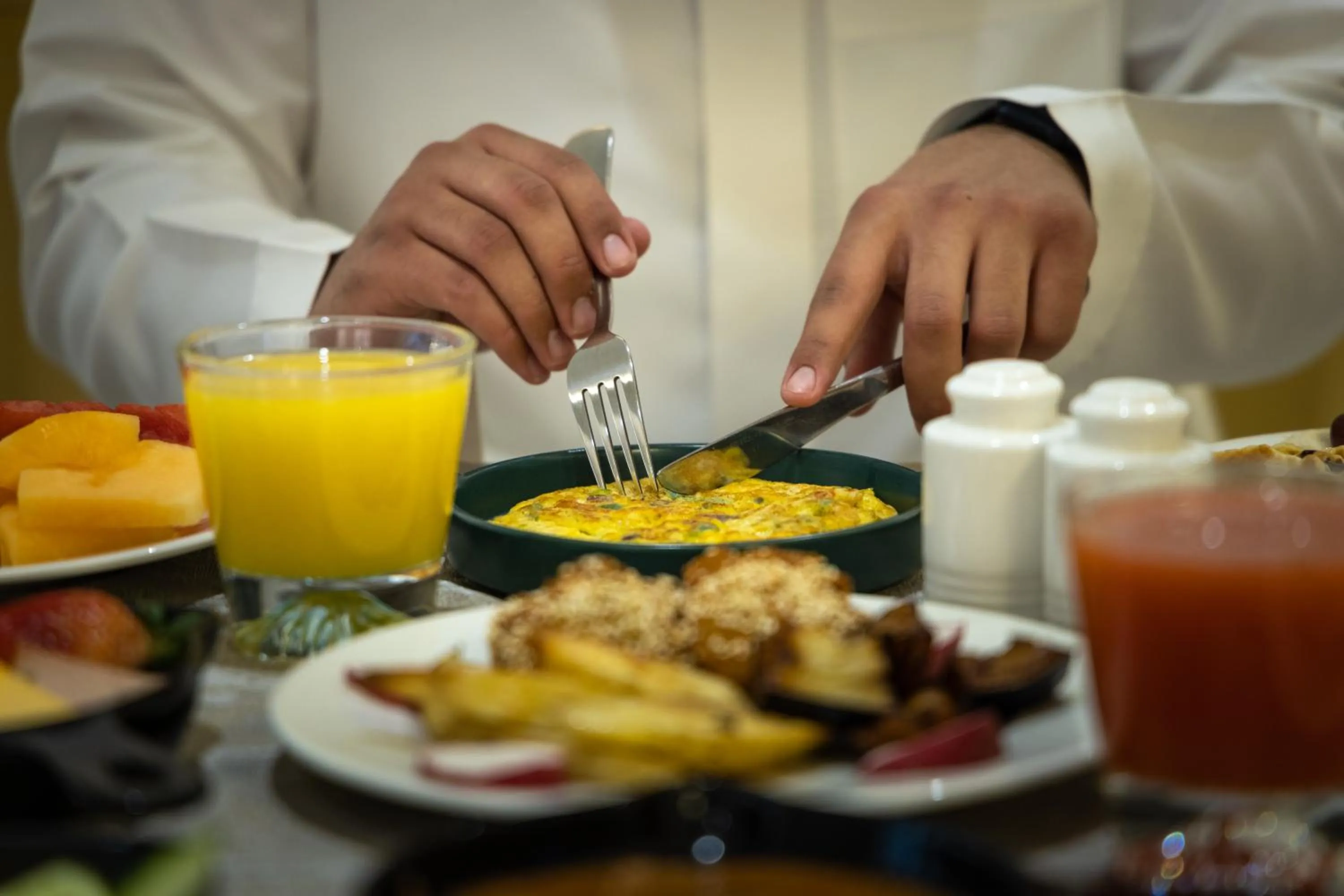 Food in Qasr Al Sahab Hotel Makkah