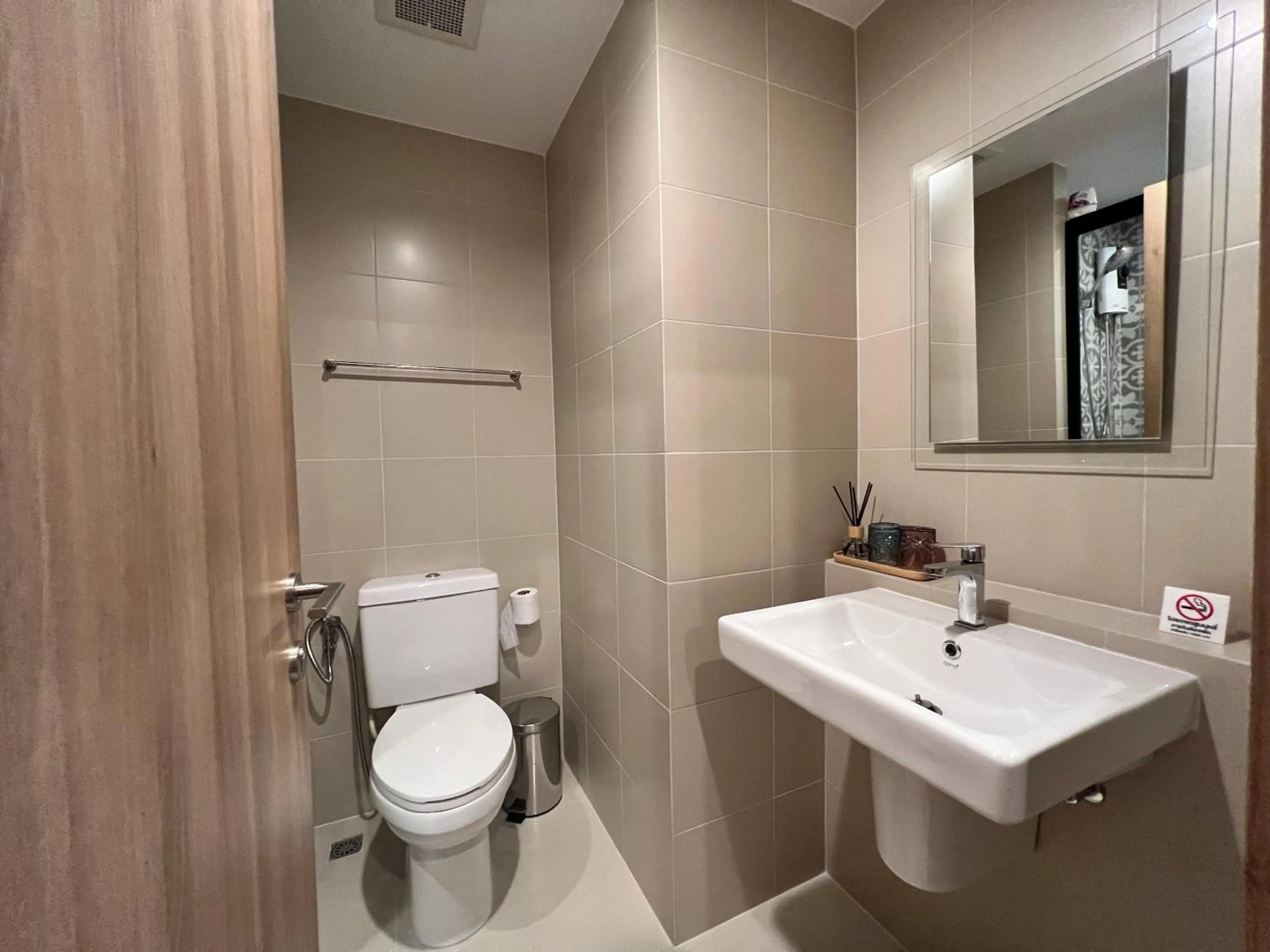 Bathroom in LA Beachfront Relaxation HuaHin by RT258