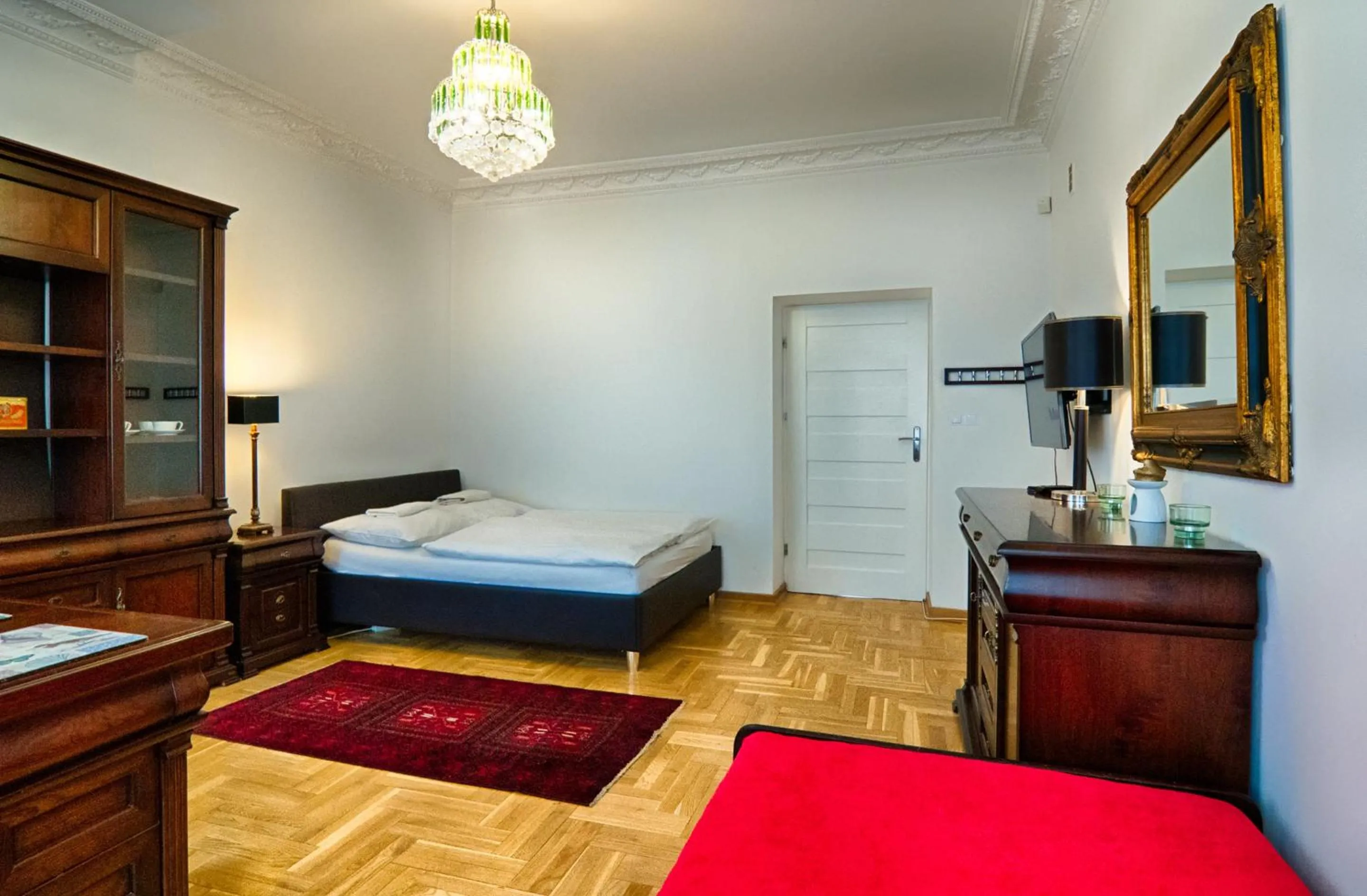 Bedroom, Bed in Old Town Kanonia Rooms & Apartments