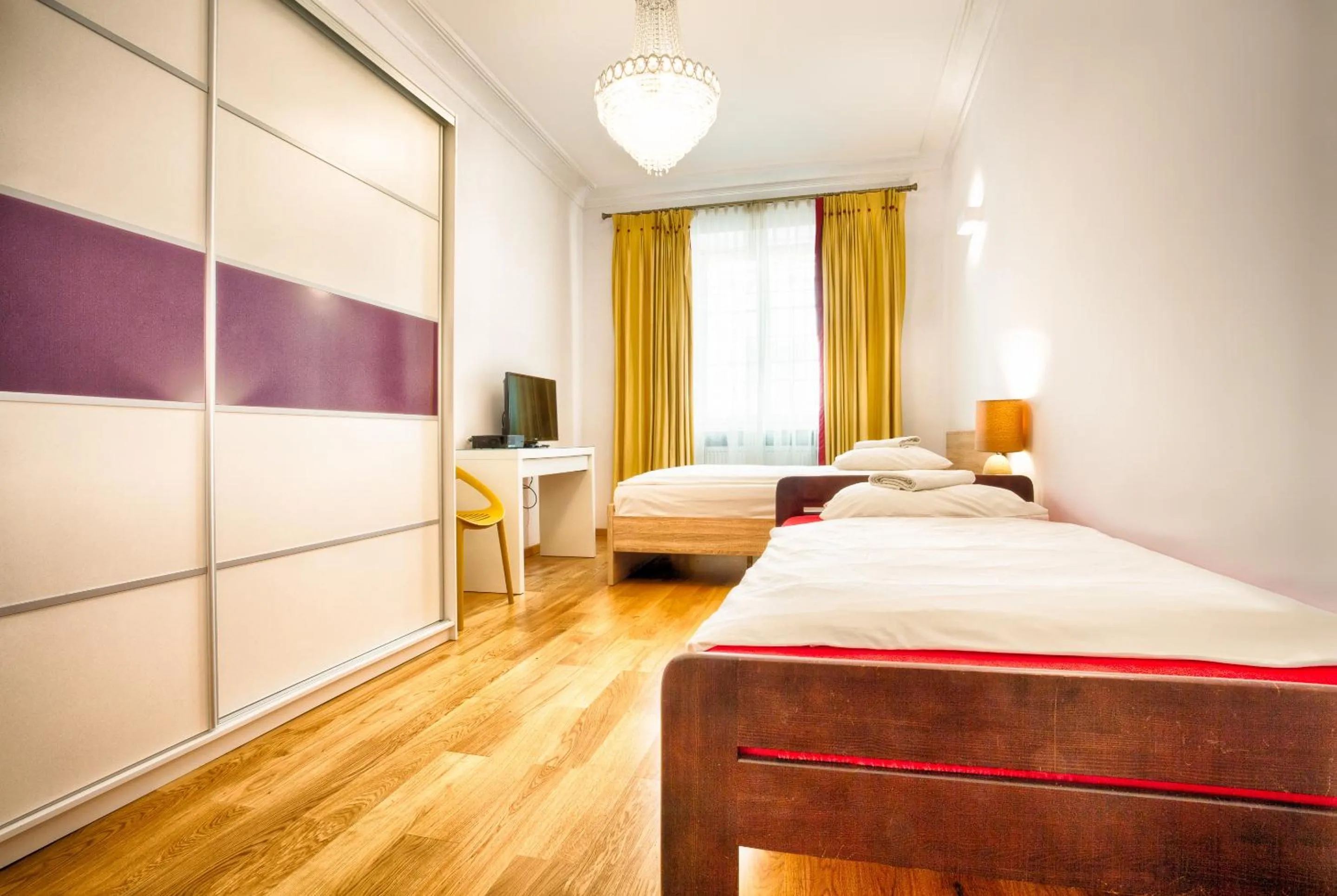 Bedroom, Bed in Old Town Kanonia Rooms & Apartments