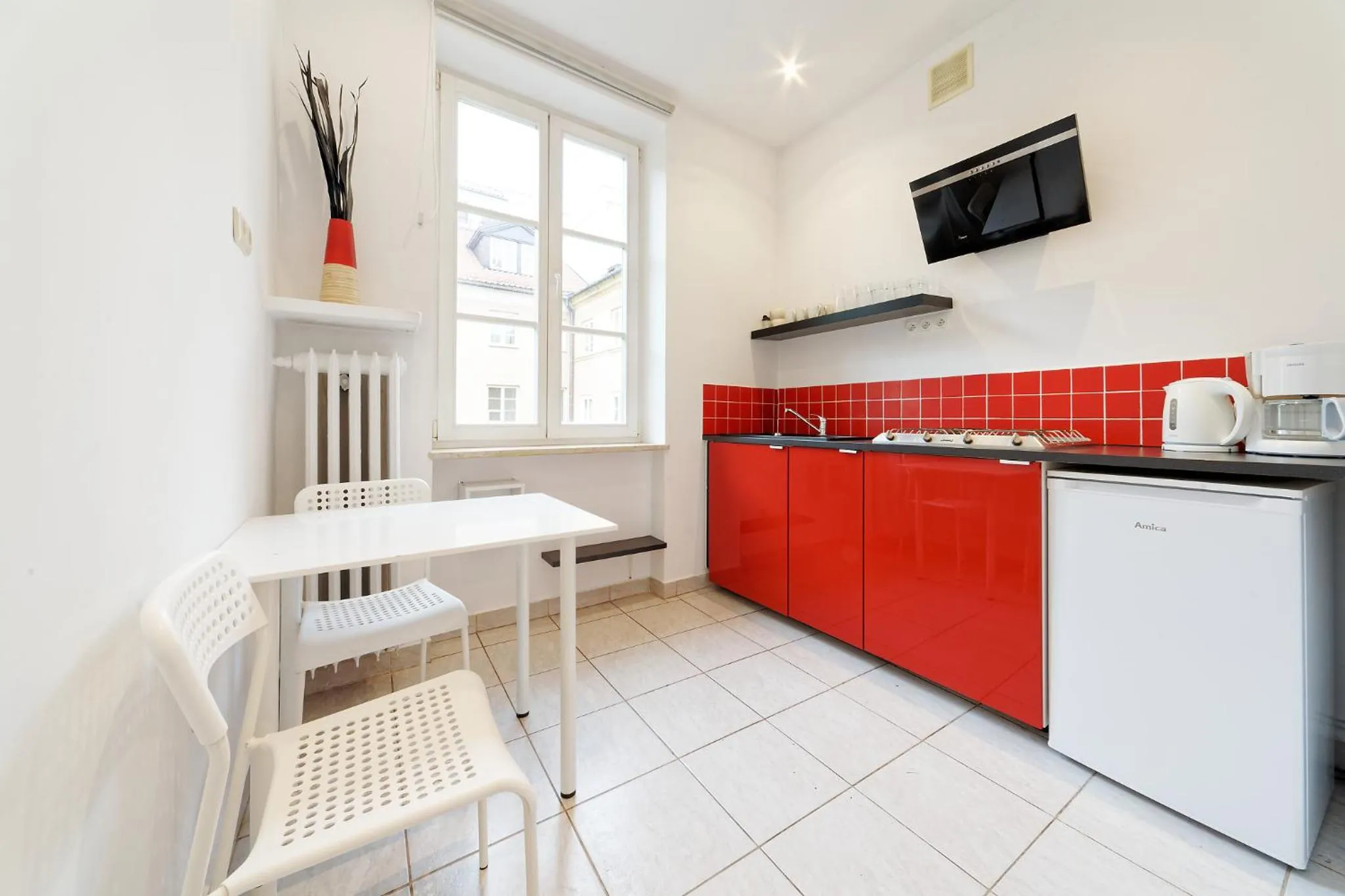 Kitchen or kitchenette in Old Town Kanonia Rooms & Apartments