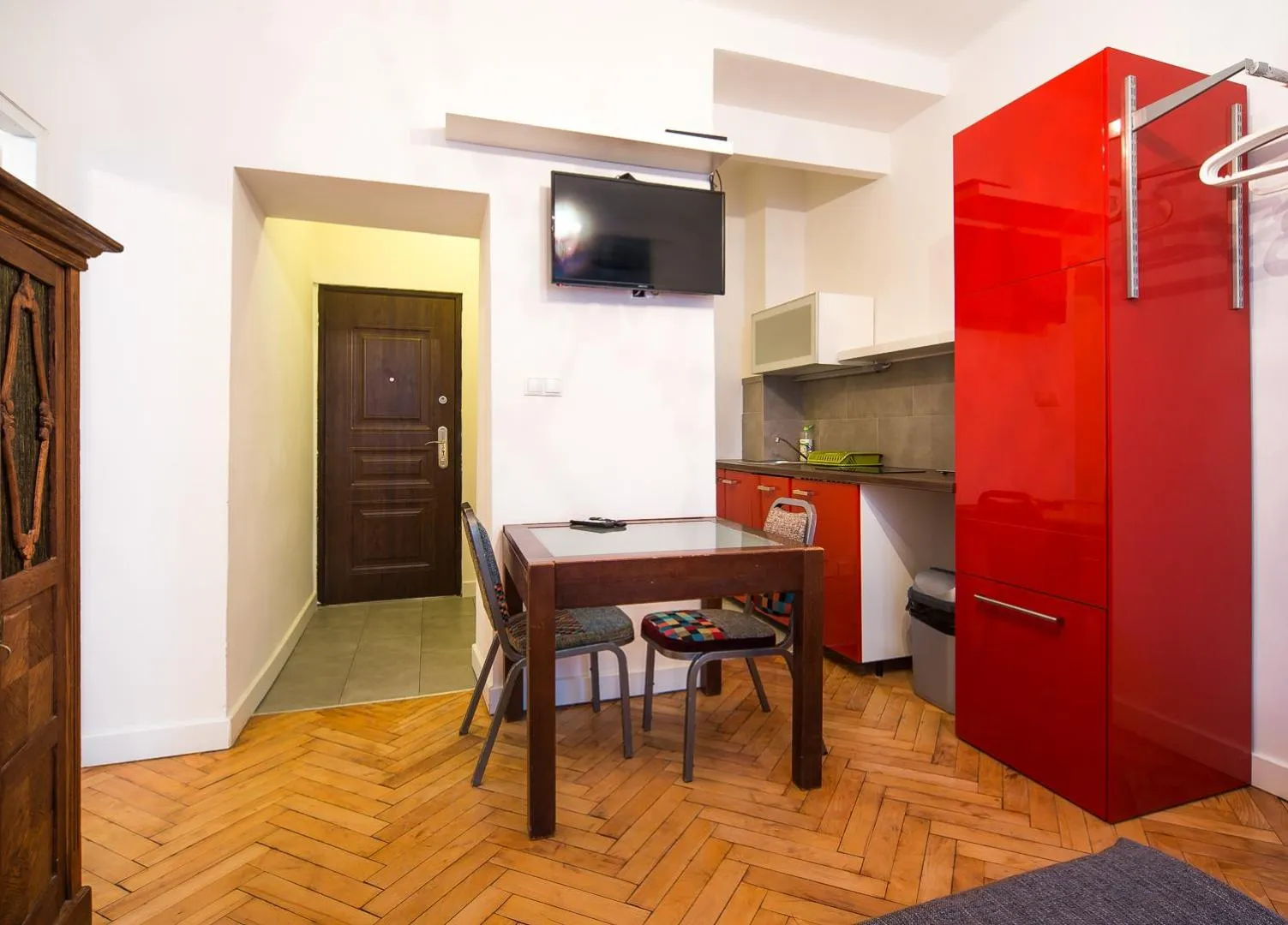 Kitchen or kitchenette in Old Town Kanonia Rooms & Apartments