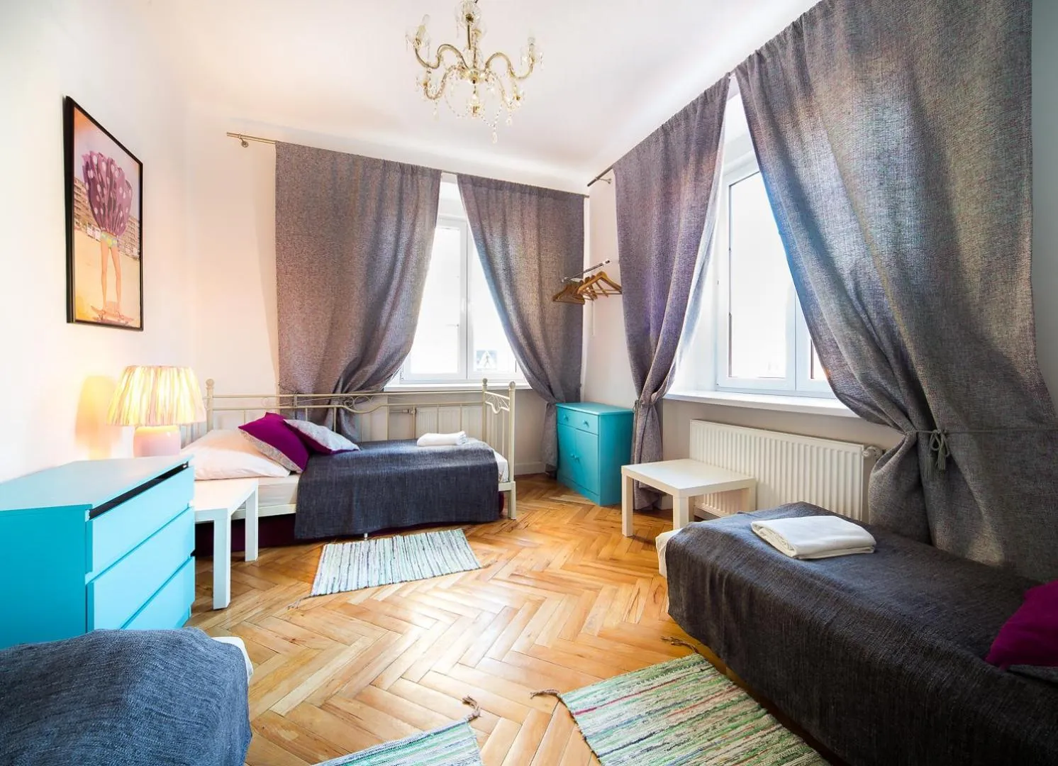 Bedroom, Bed in Old Town Kanonia Rooms & Apartments