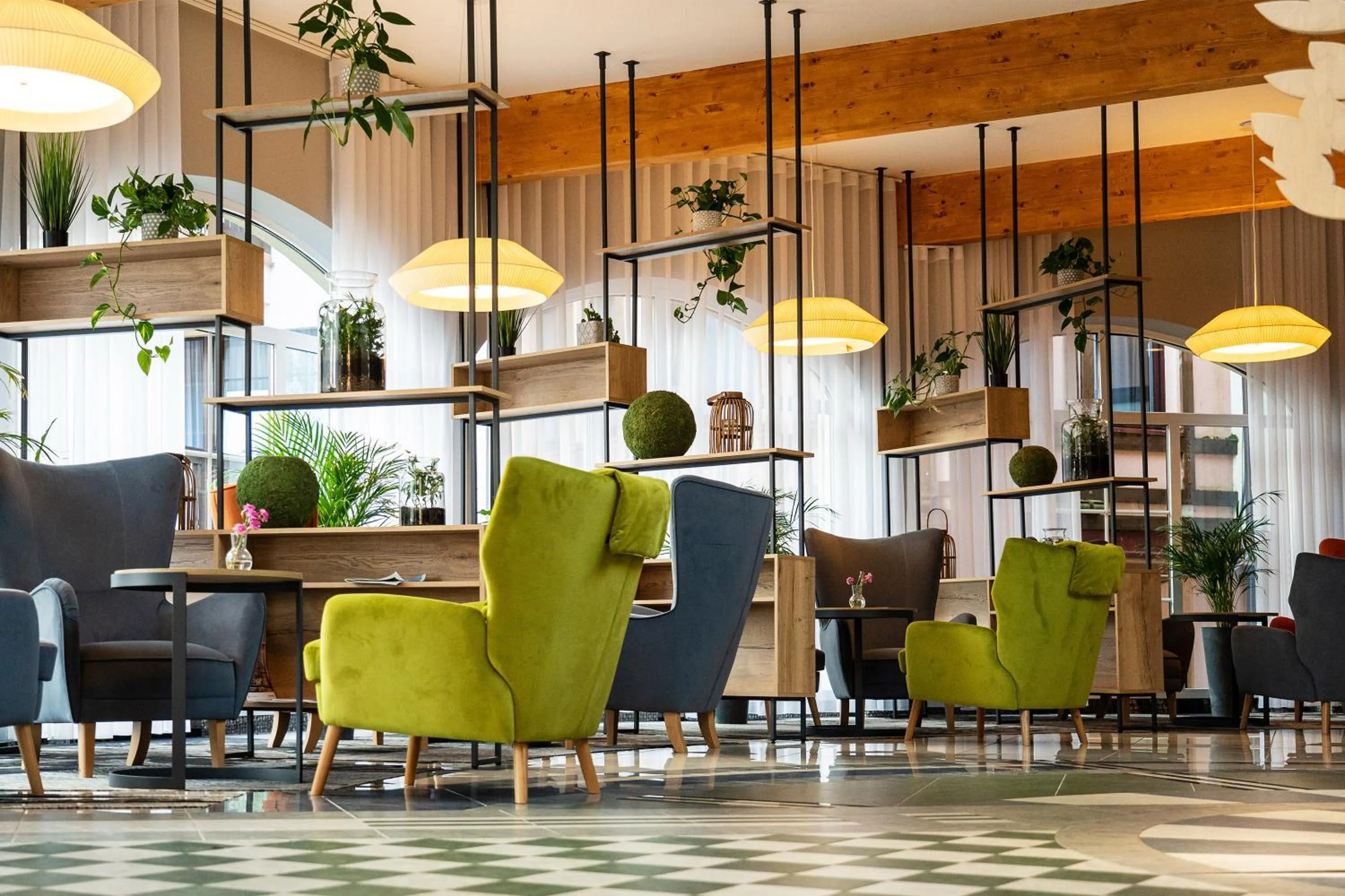 Lobby or reception in Hotel Anders