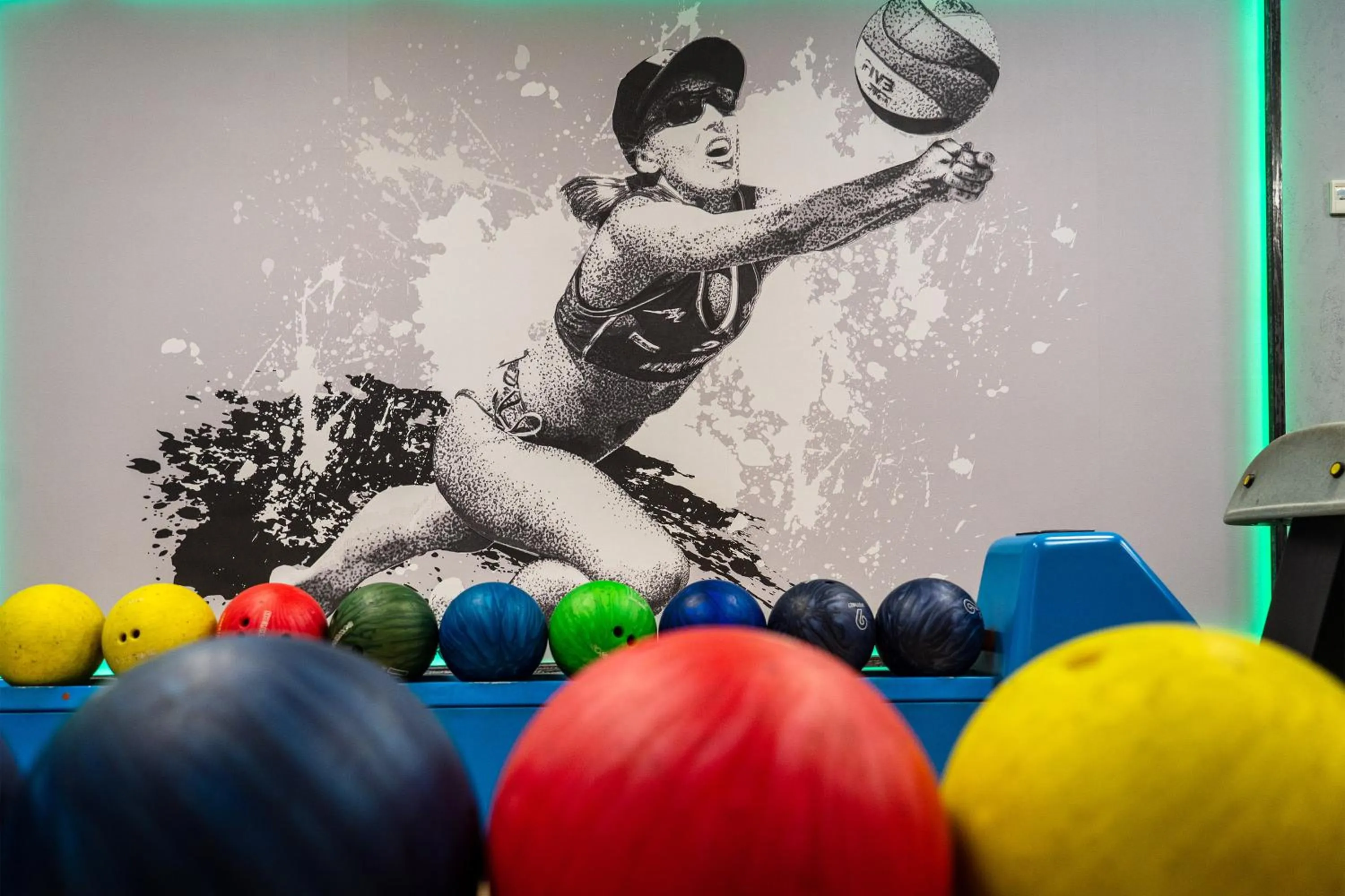 Bowling in Hotel Anders