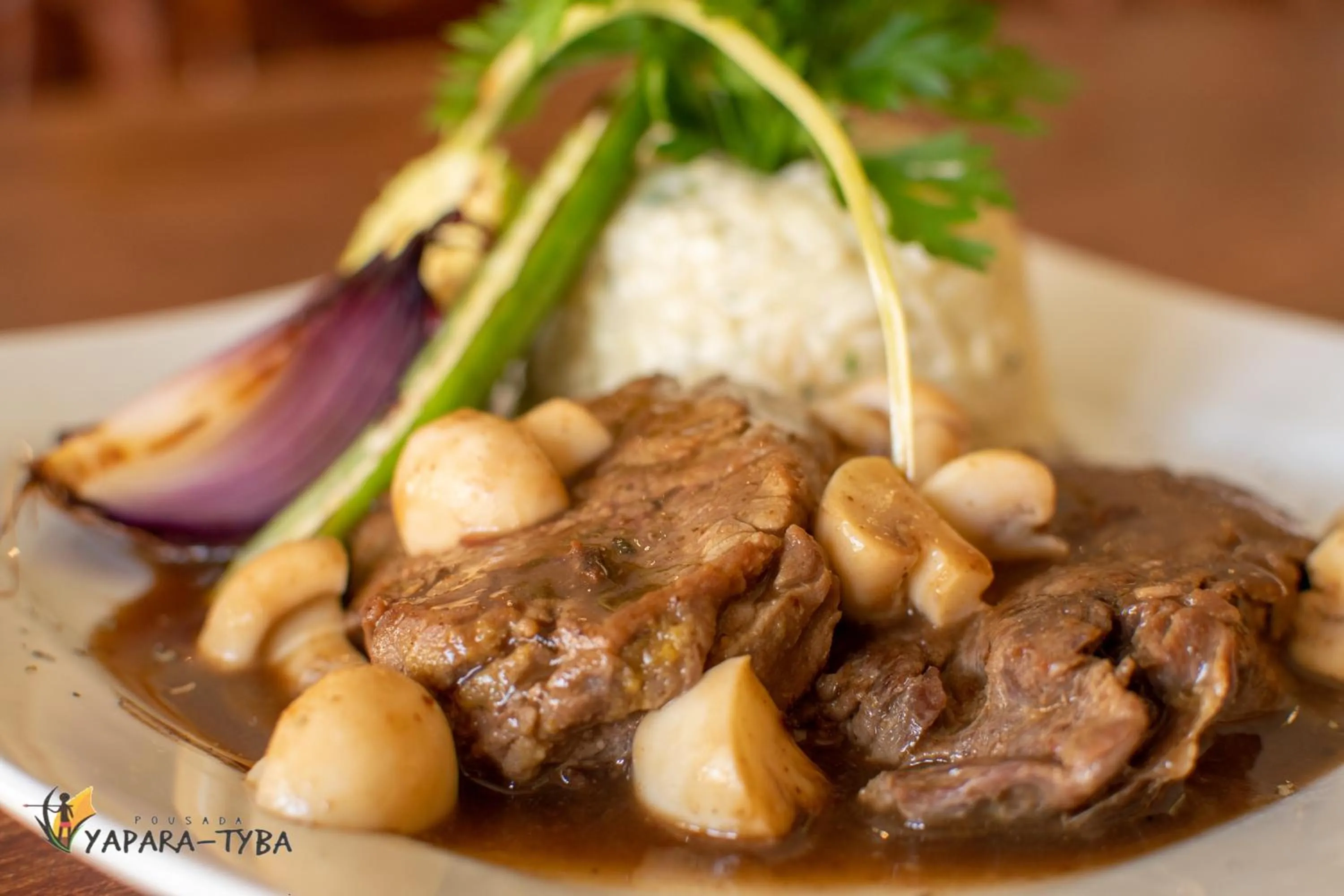 Food and drinks in Pousada Yapara-Tyba