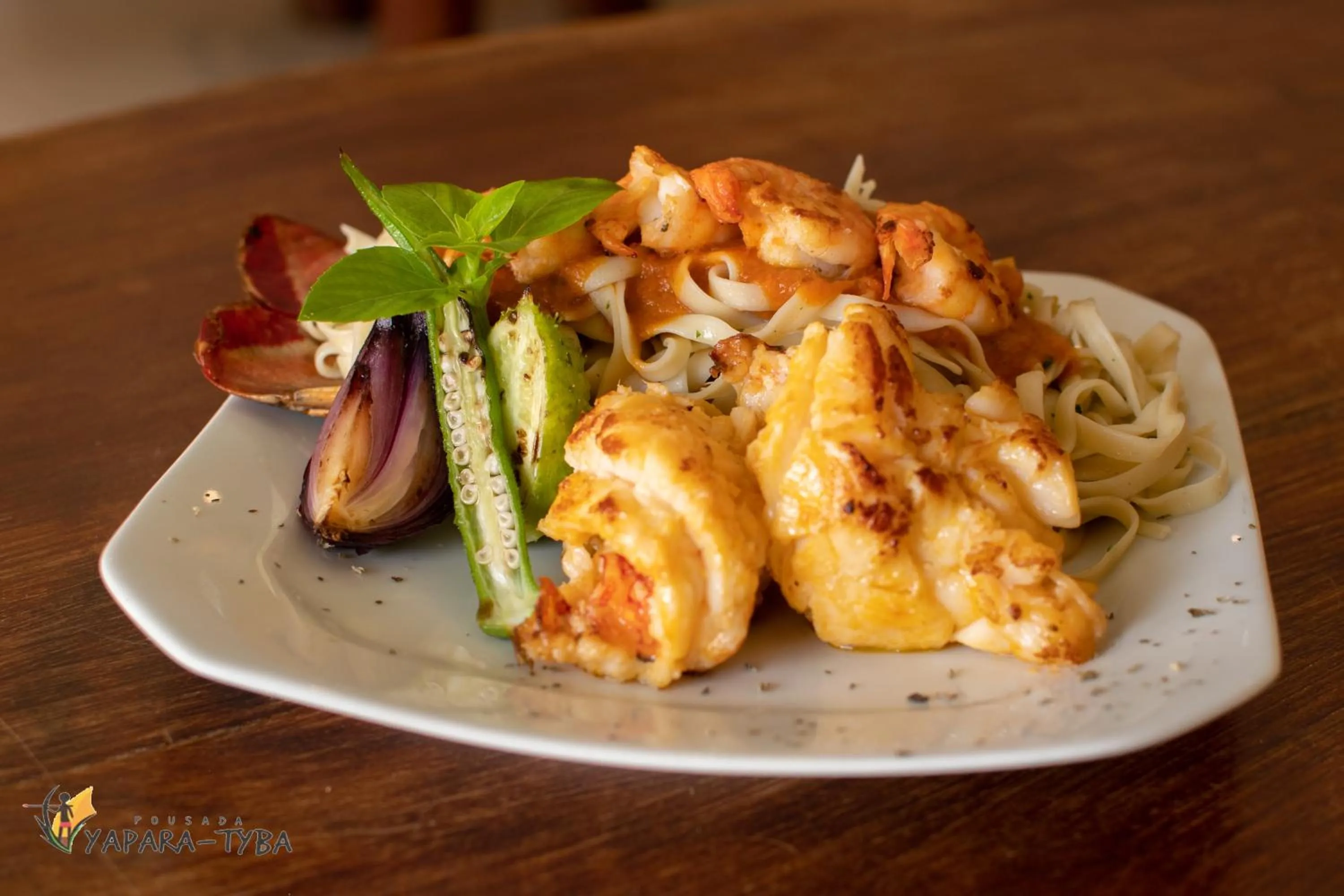 Food in Pousada Yapara-Tyba