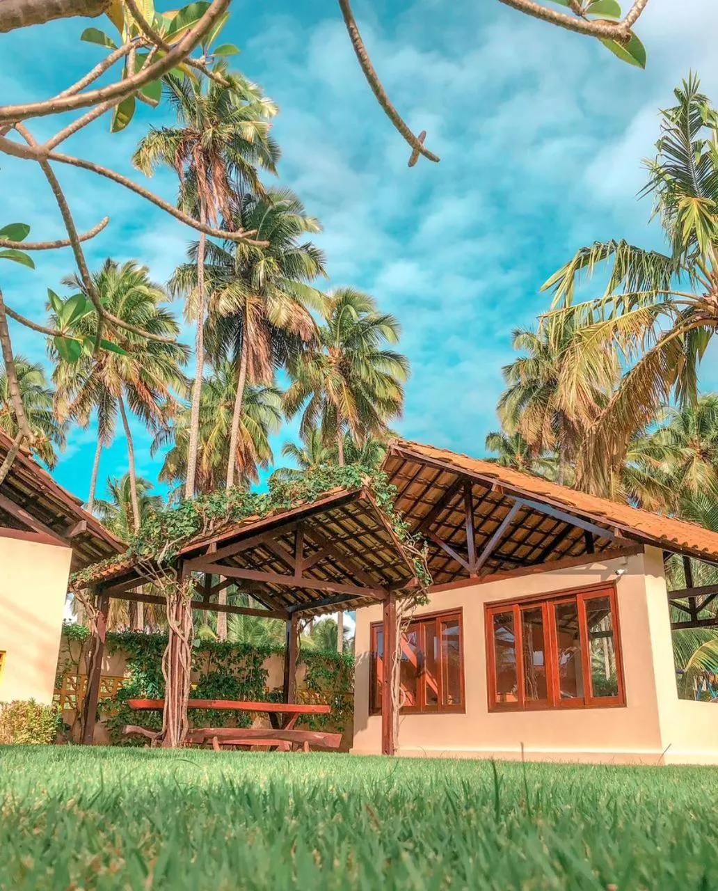 Garden in Pousada Yapara-Tyba