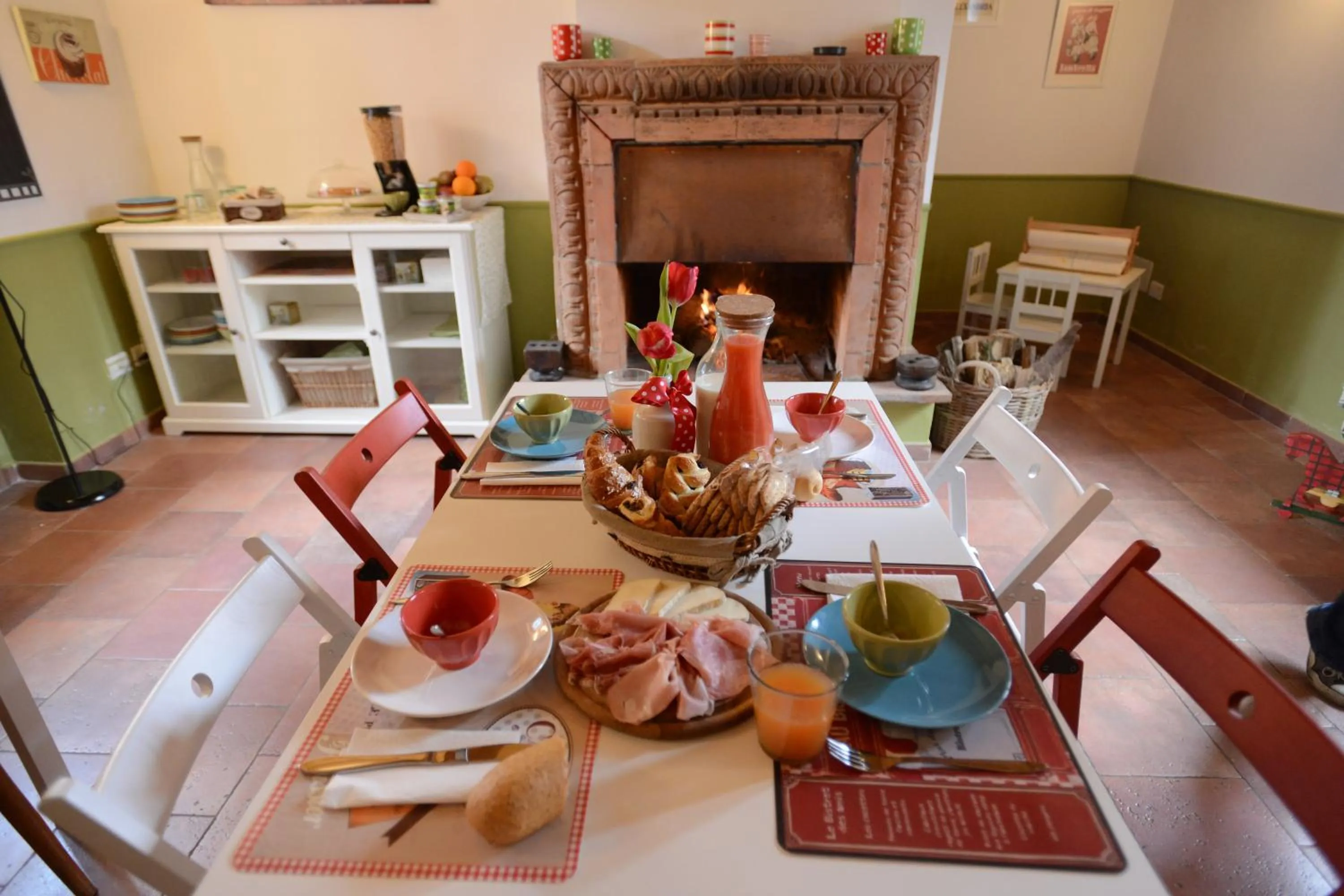 Food in Il Pettirosso B&B