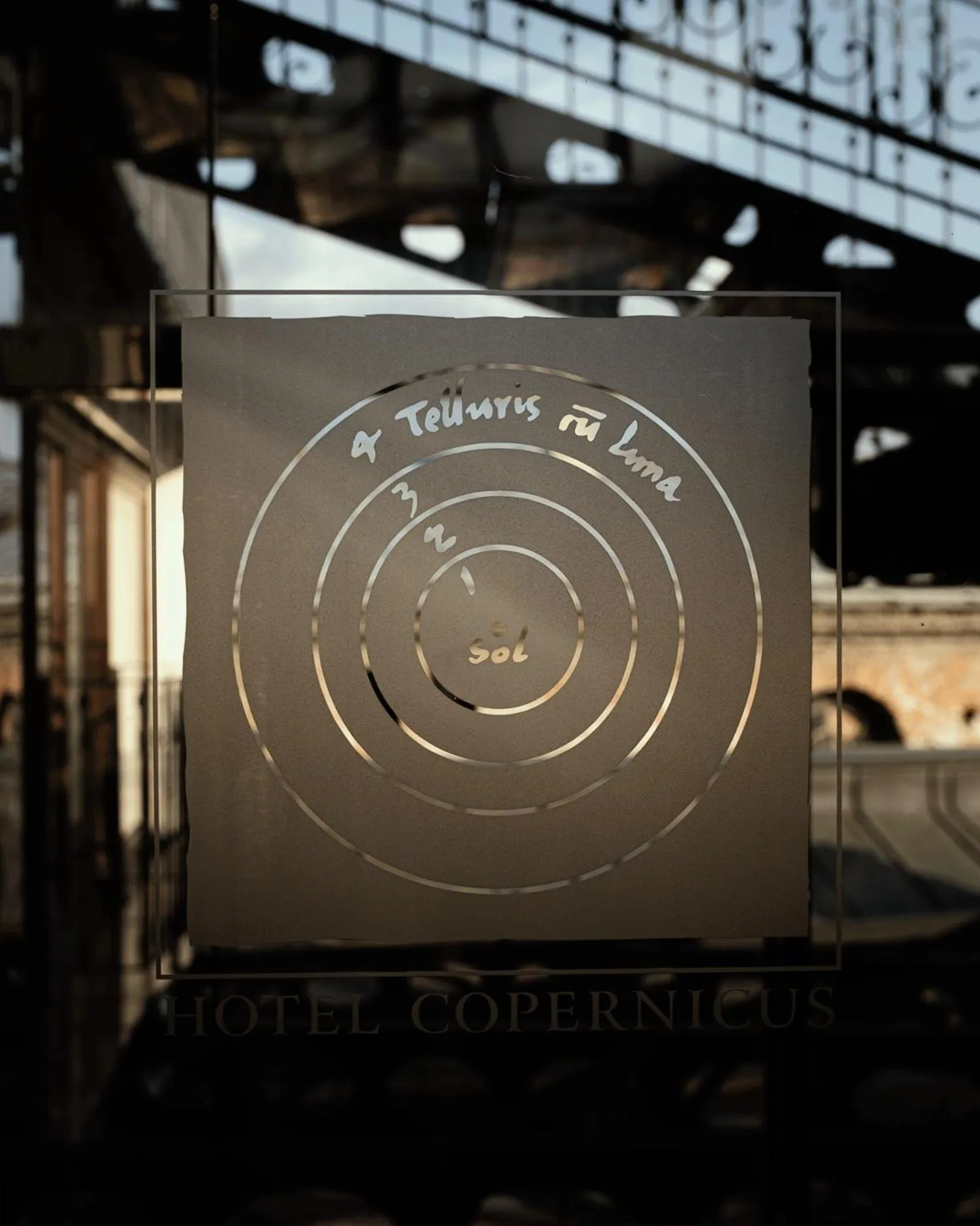 Logo/Certificate/Sign in Hotel Copernicus