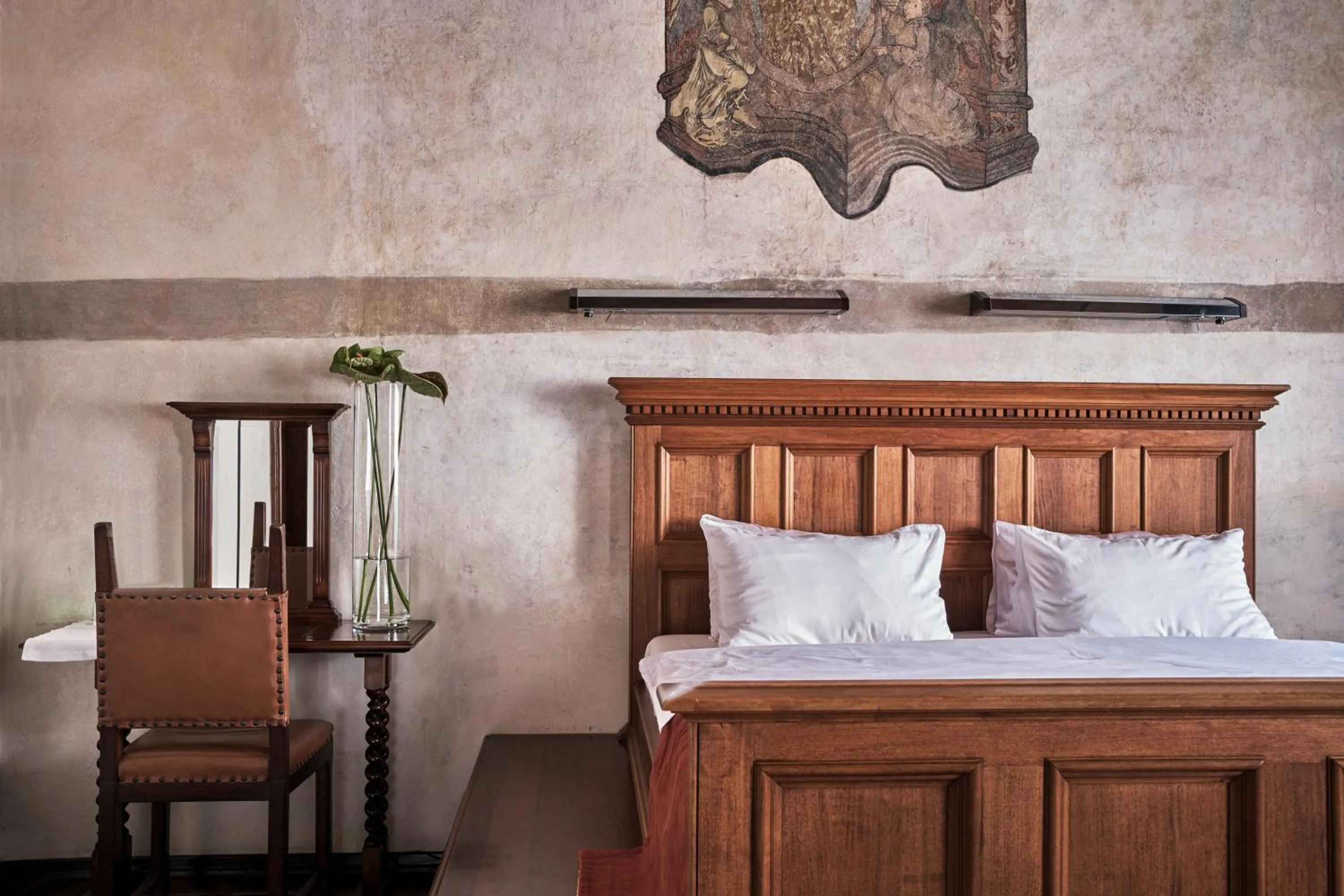 Bed in Hotel Copernicus