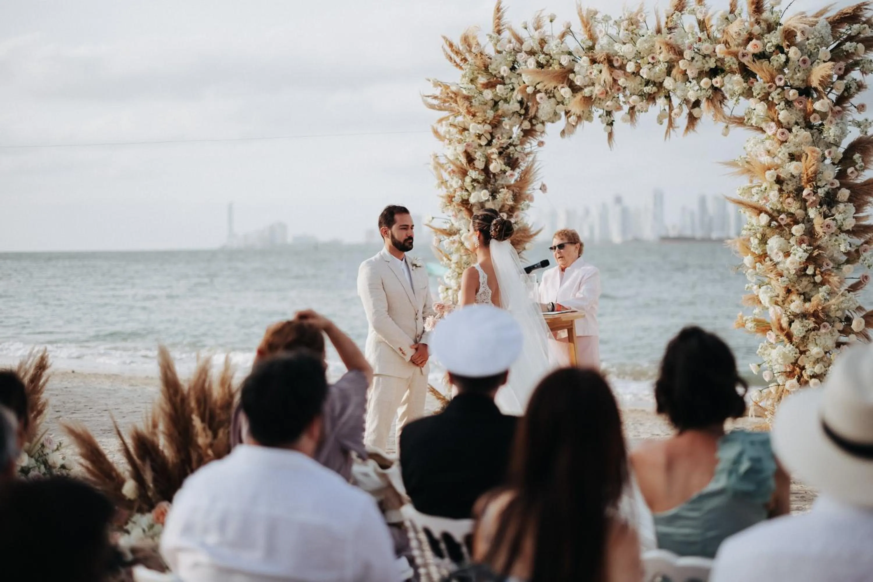 wedding in Fenix Beach Cartagena