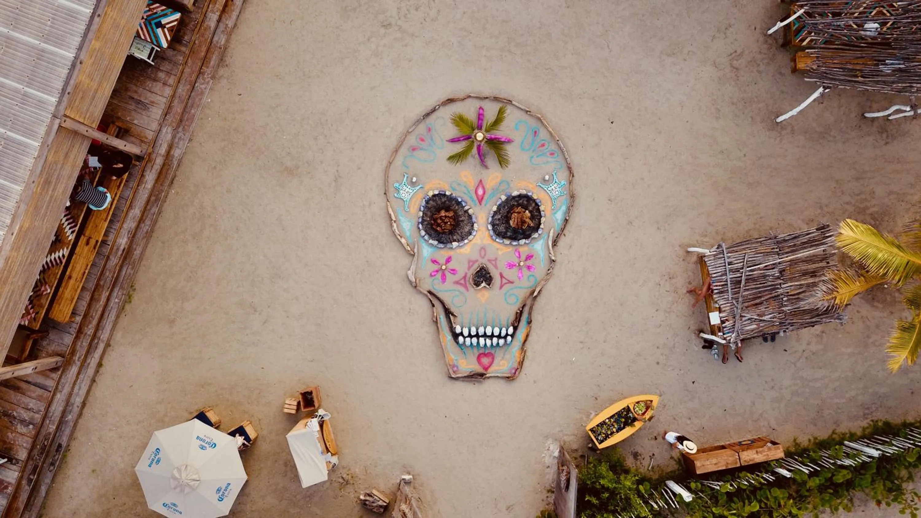 Bird's eye view in Fenix Beach Cartagena