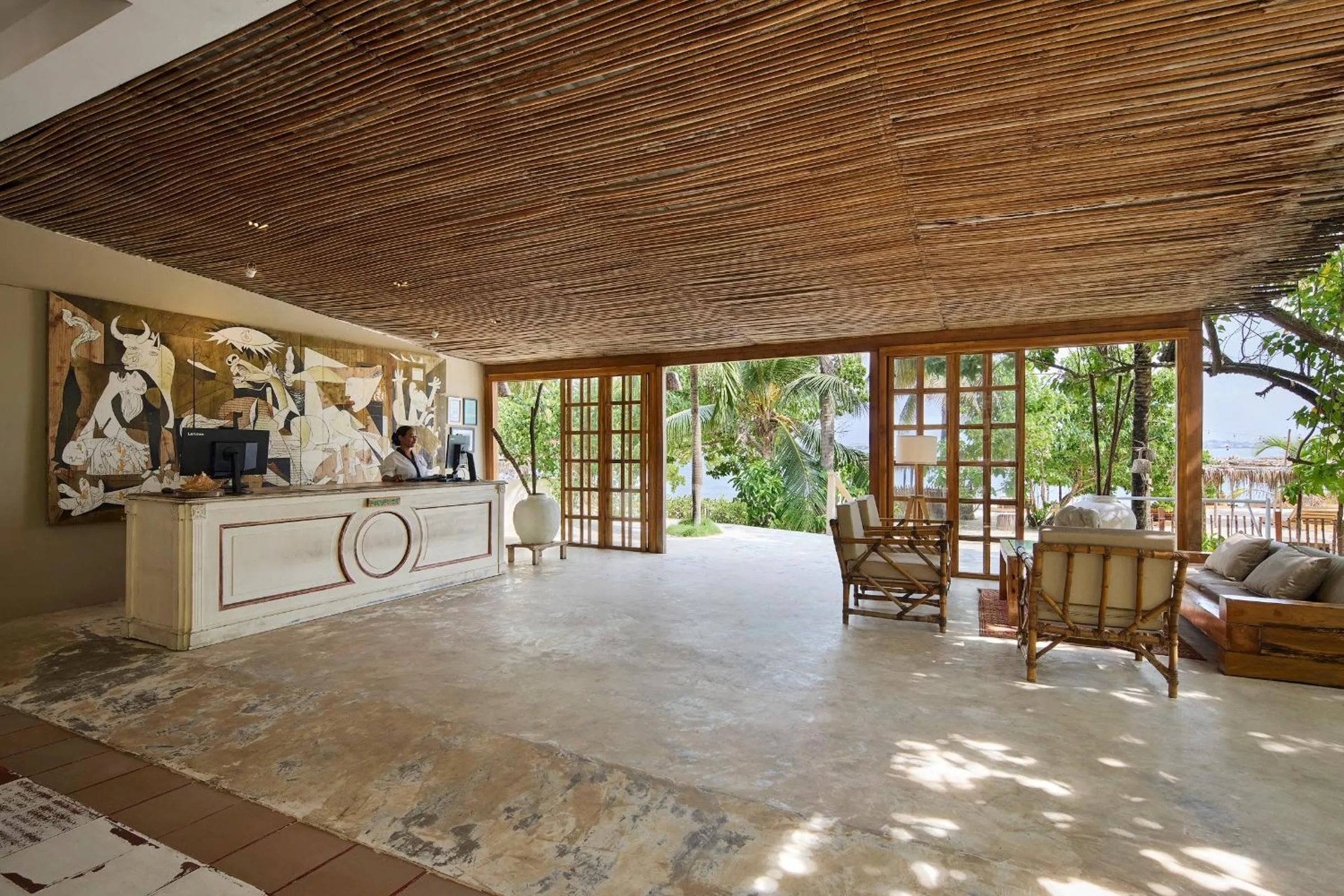 Lobby or reception in Fenix Beach Cartagena