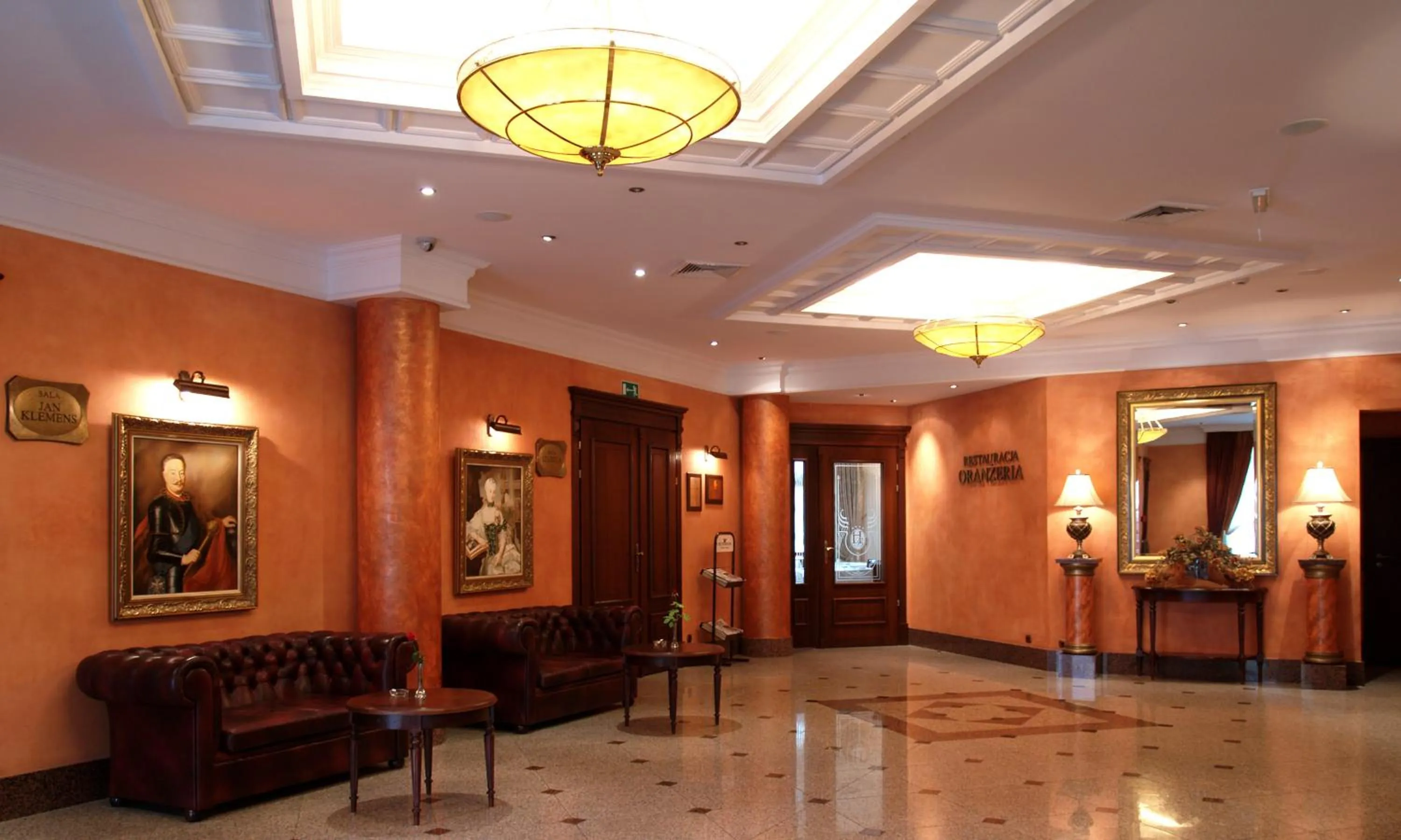 Lobby or reception in Hotel Branicki