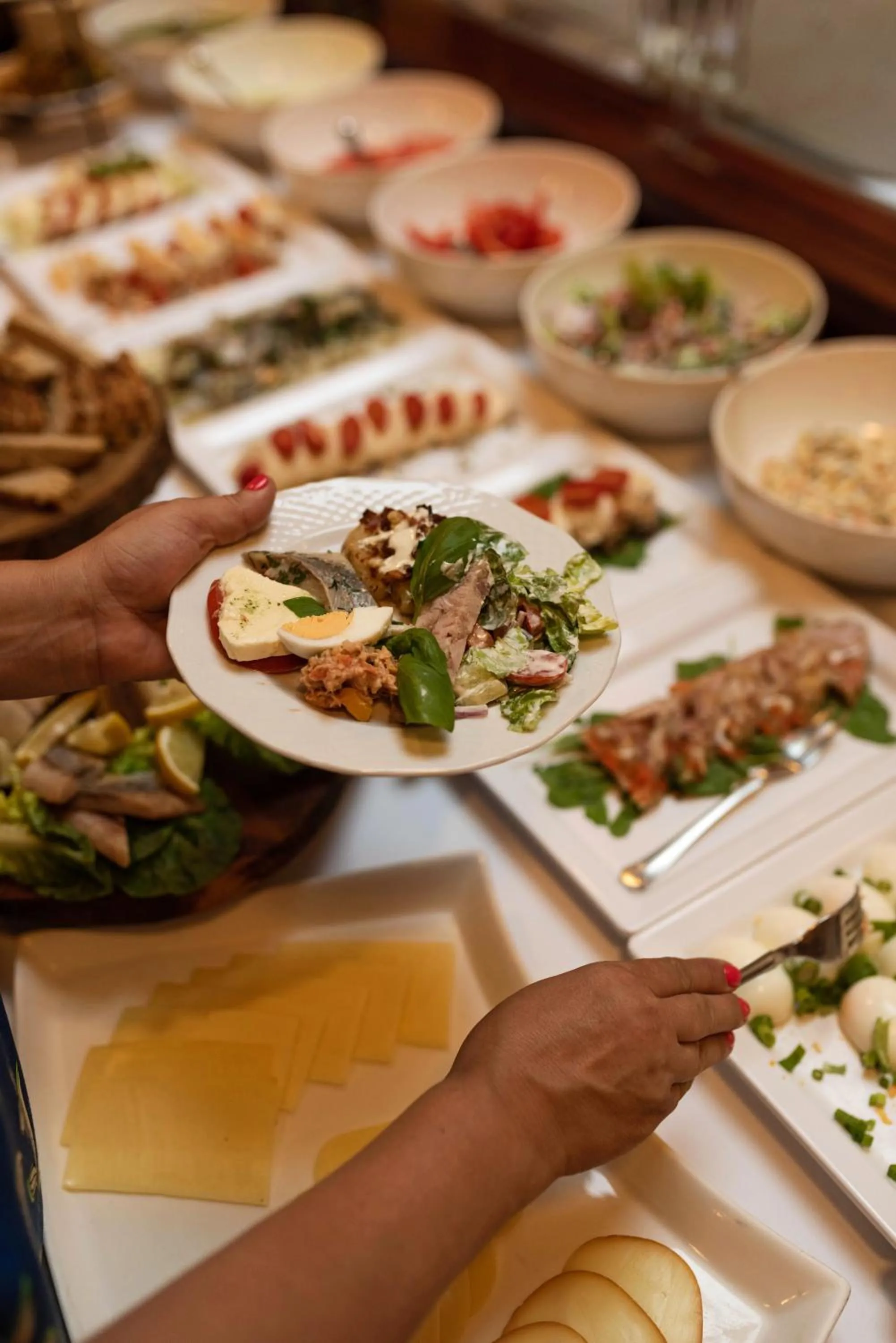 Breakfast in Hotel Branicki