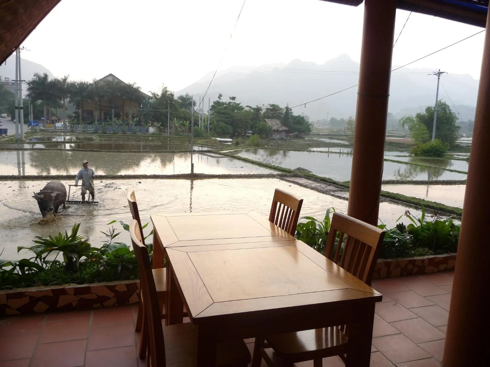 Restaurant/places to eat in Mai Chau Valley View Hotel