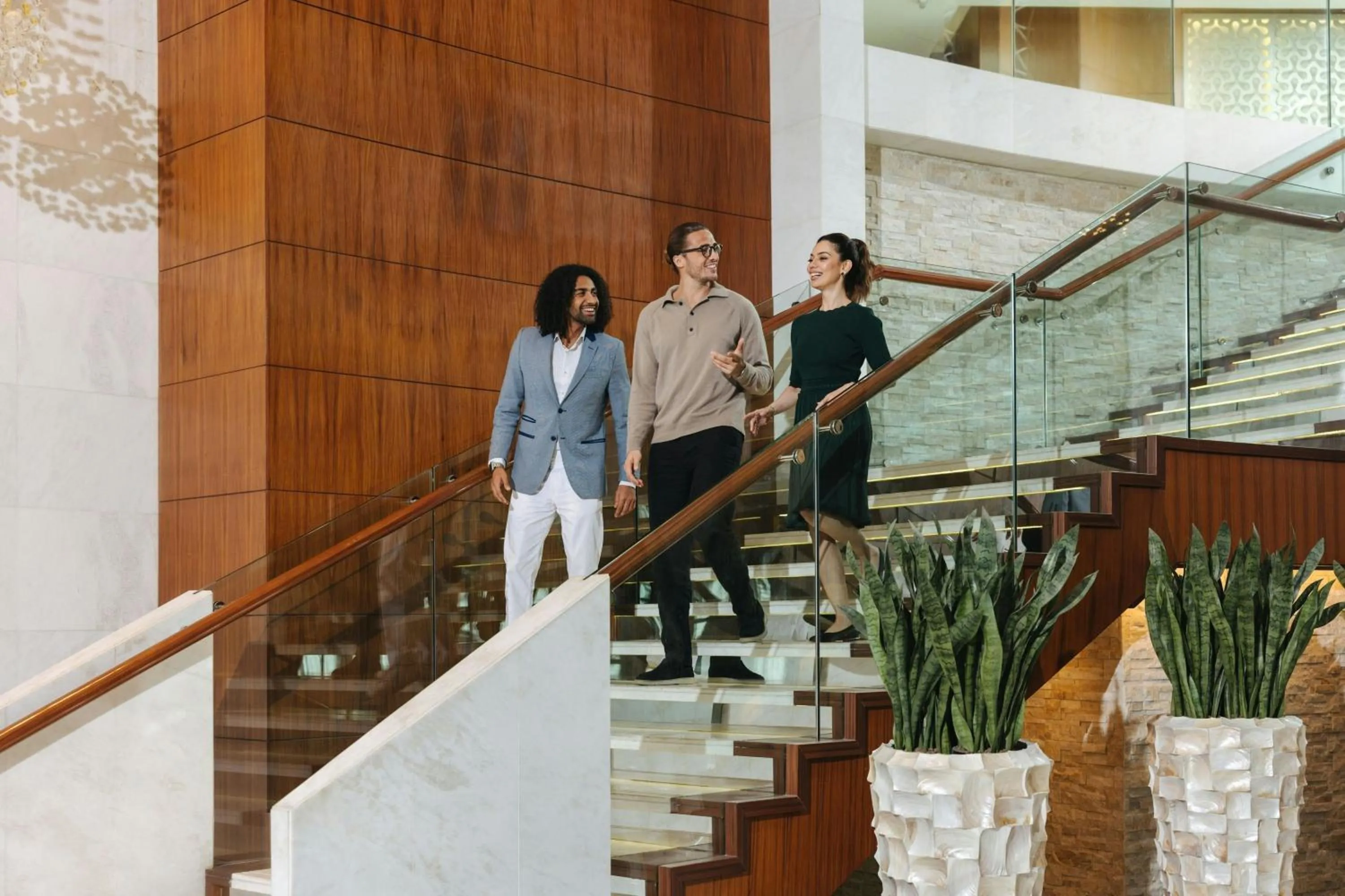 Lobby or reception in Marriott Hotel Al Jaddaf, Dubai