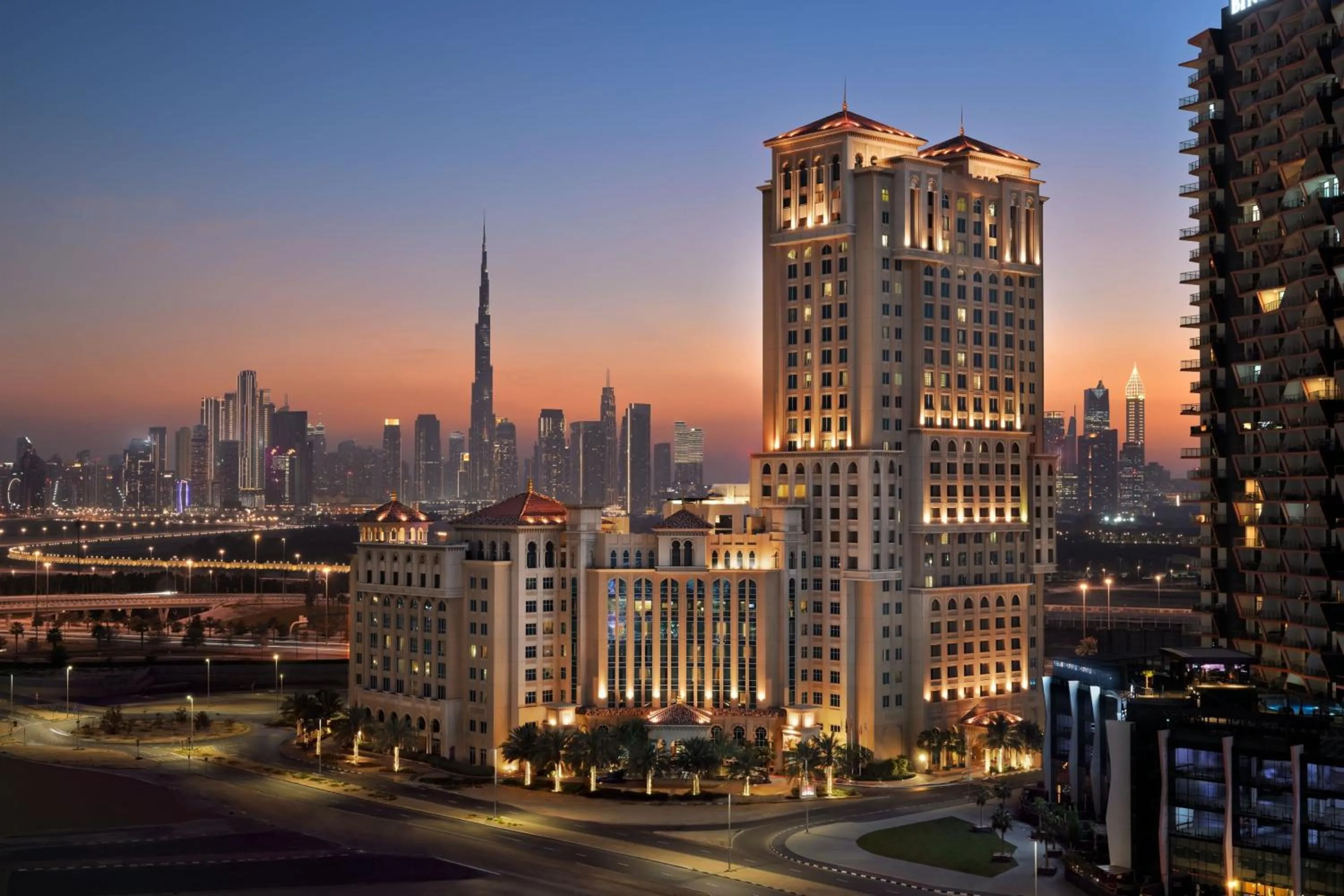 Property building in Marriott Hotel Al Jaddaf, Dubai