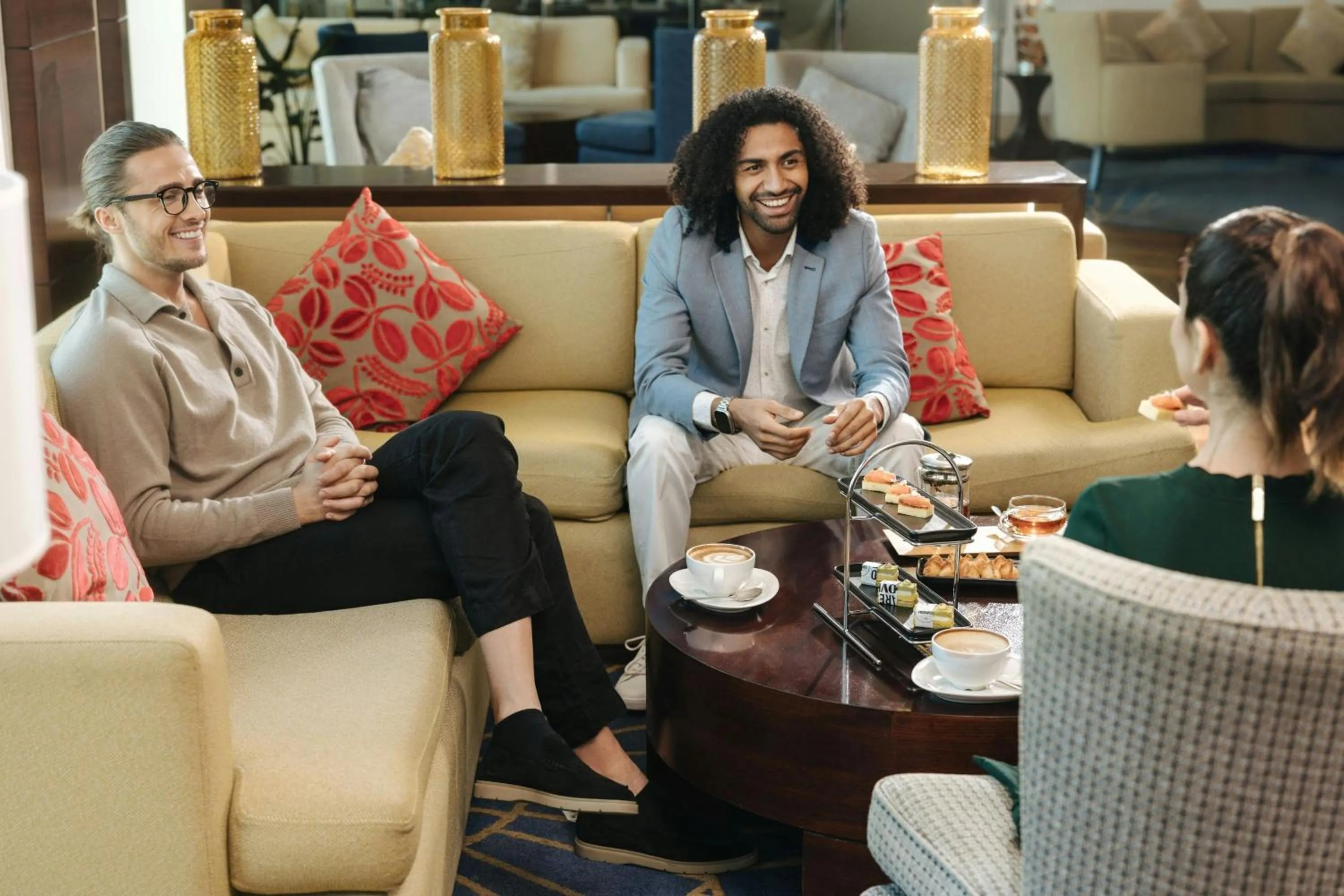 Lounge or bar in Marriott Hotel Al Jaddaf, Dubai