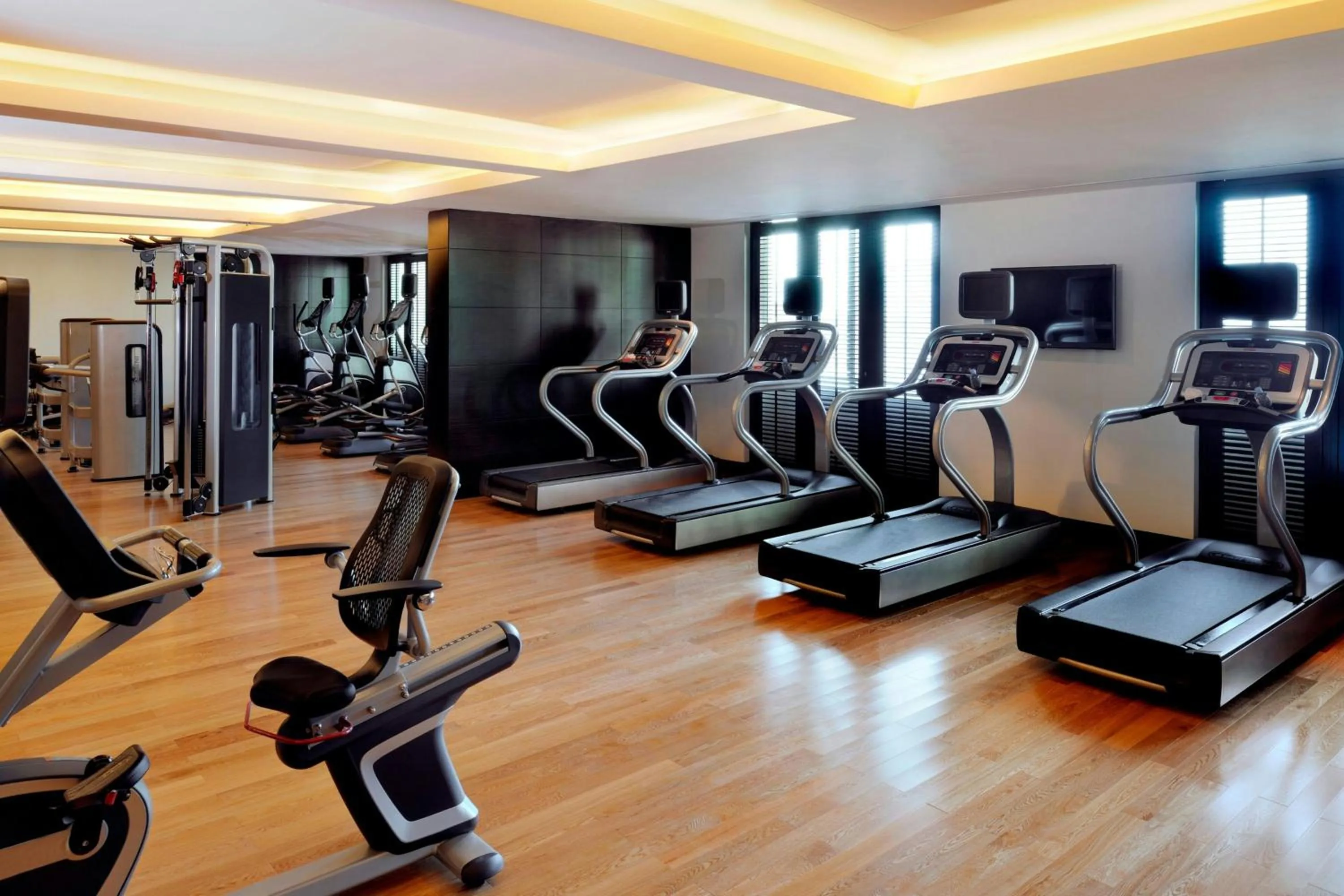 Fitness centre/facilities in Marriott Hotel Al Jaddaf, Dubai