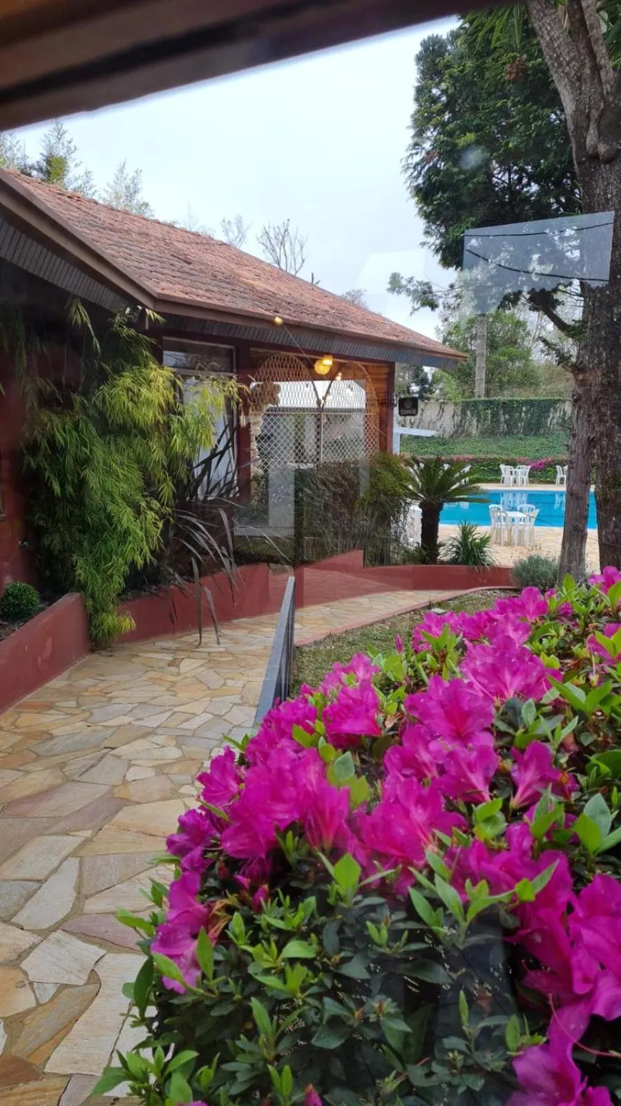 Garden view in Spaço Vale do Jordão Guarapuava