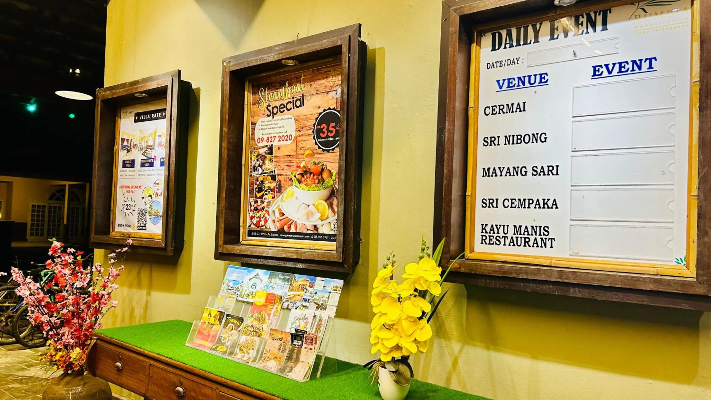 Night in RUMBIA RESORT VILLA Paka Terengganu