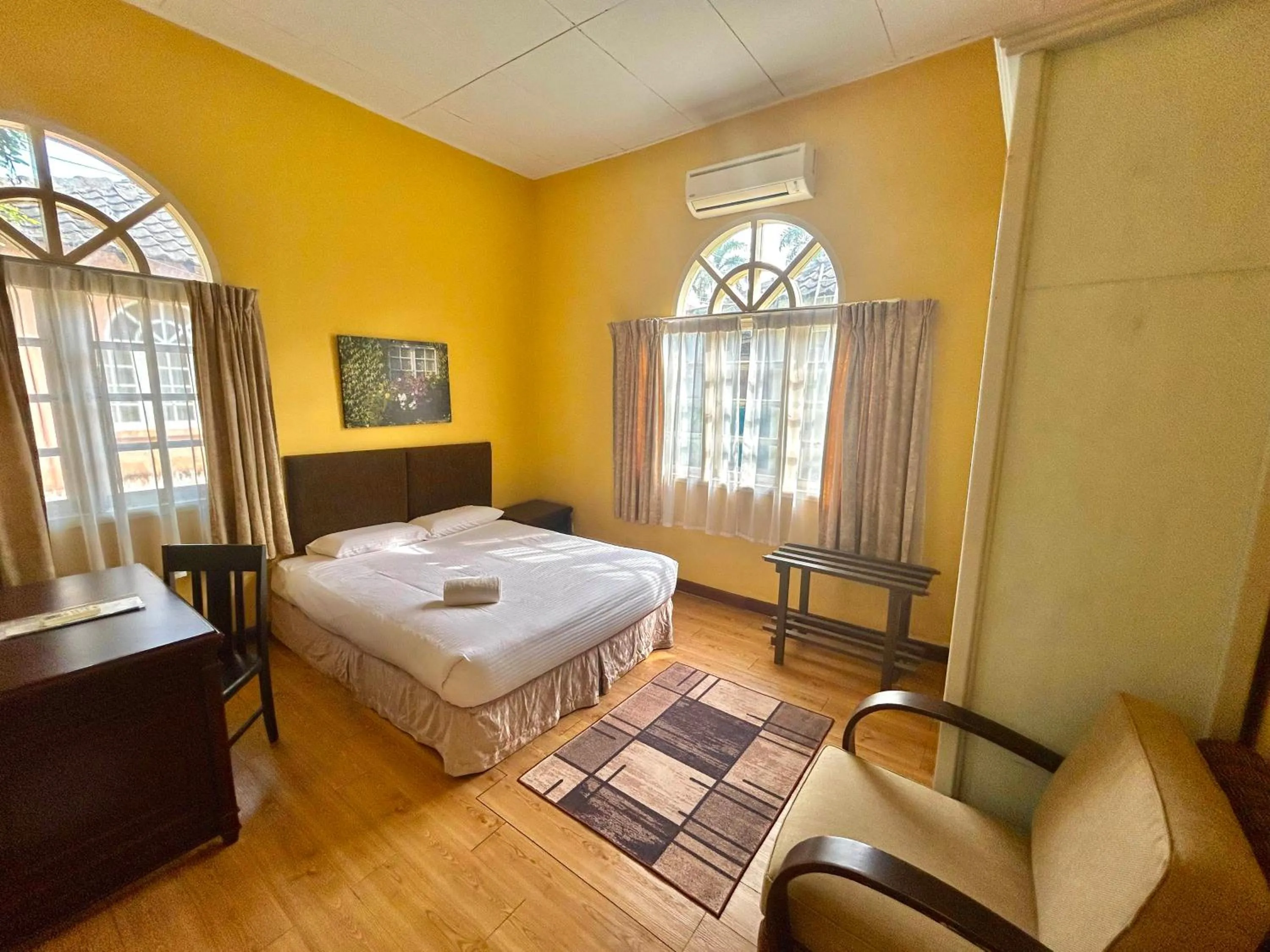 Bed in RUMBIA RESORT VILLA Paka Terengganu