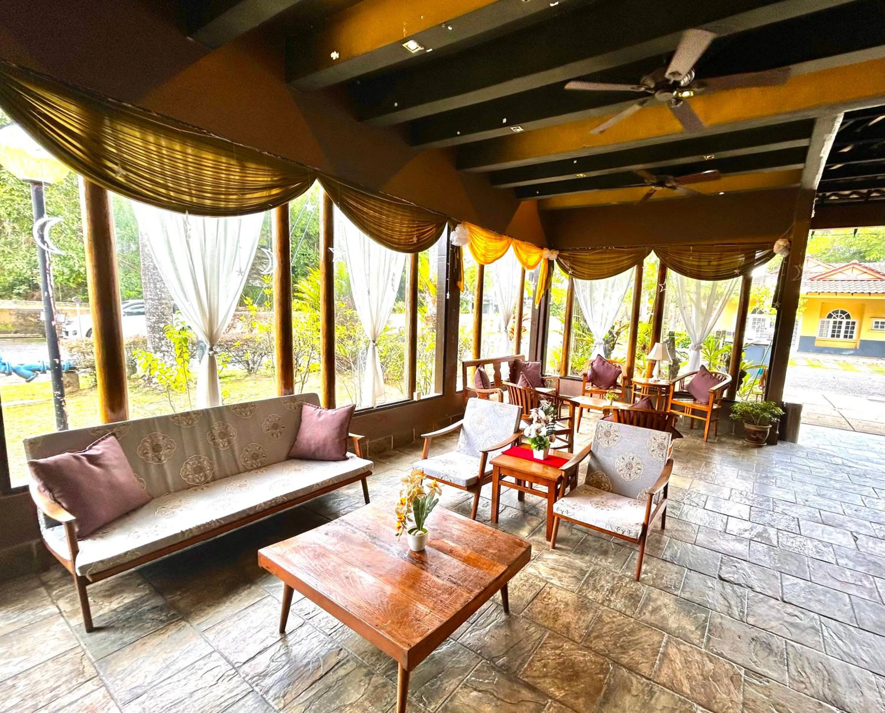 Lobby or reception in RUMBIA RESORT VILLA Paka Terengganu